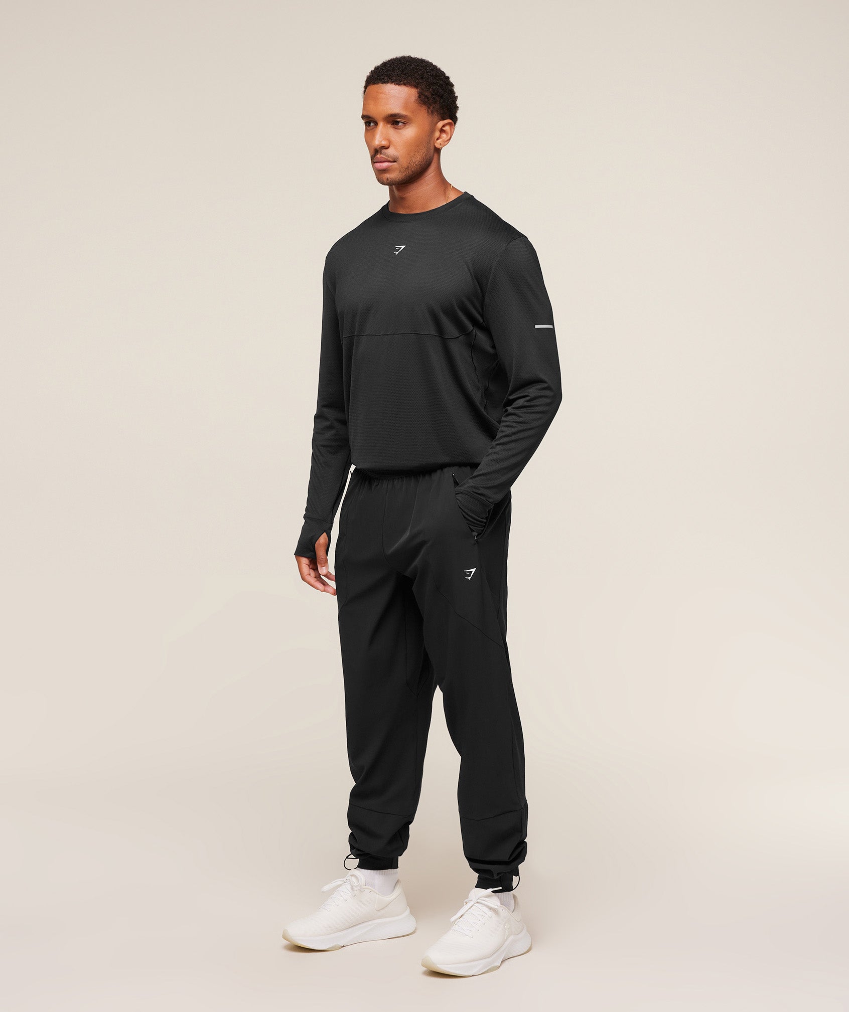 Gymshark Running Joggers - Black
