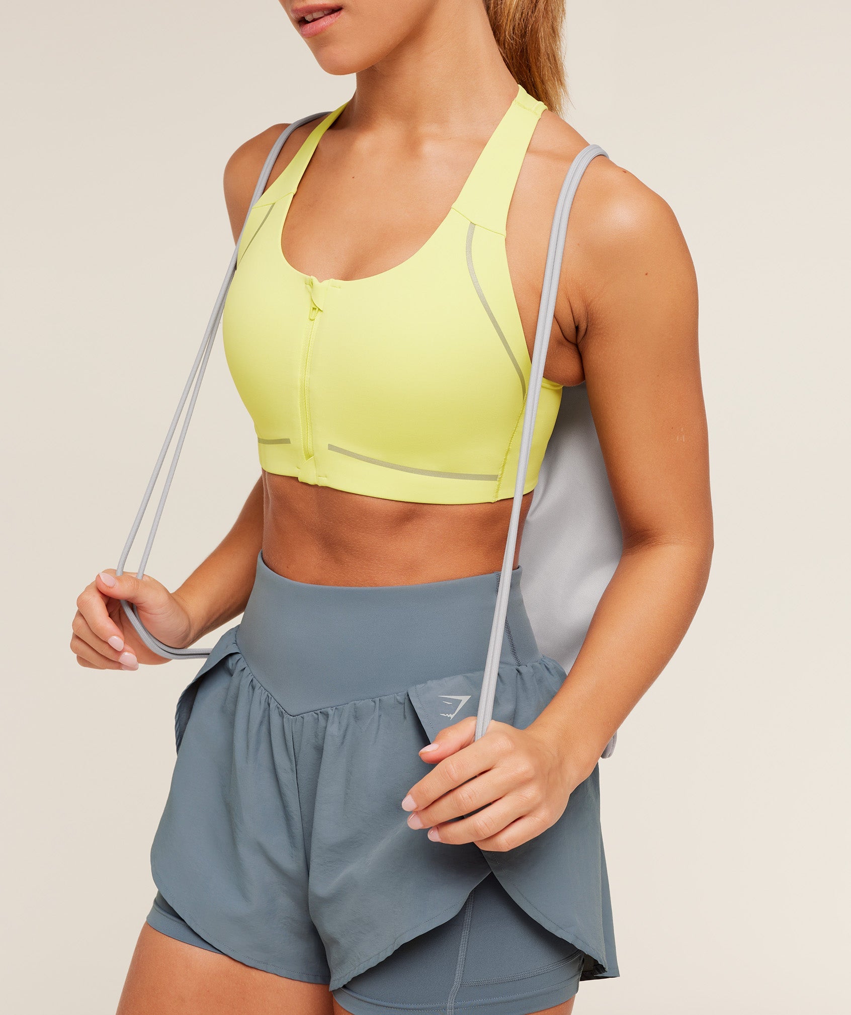 Gymshark Running Sports Bra - Sorbet Yellow