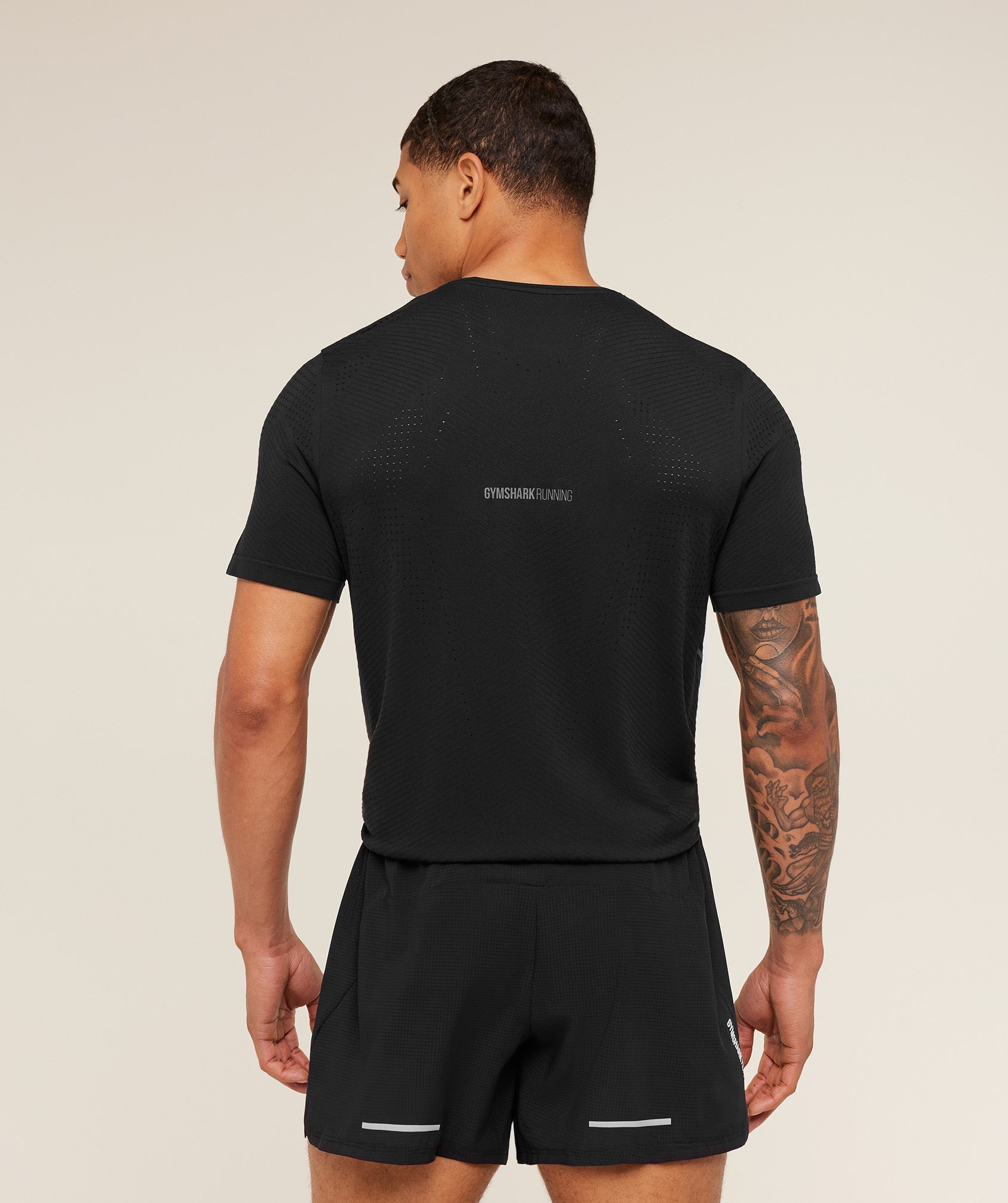 Gymshark Seamless Running T-Shirt - GS Black