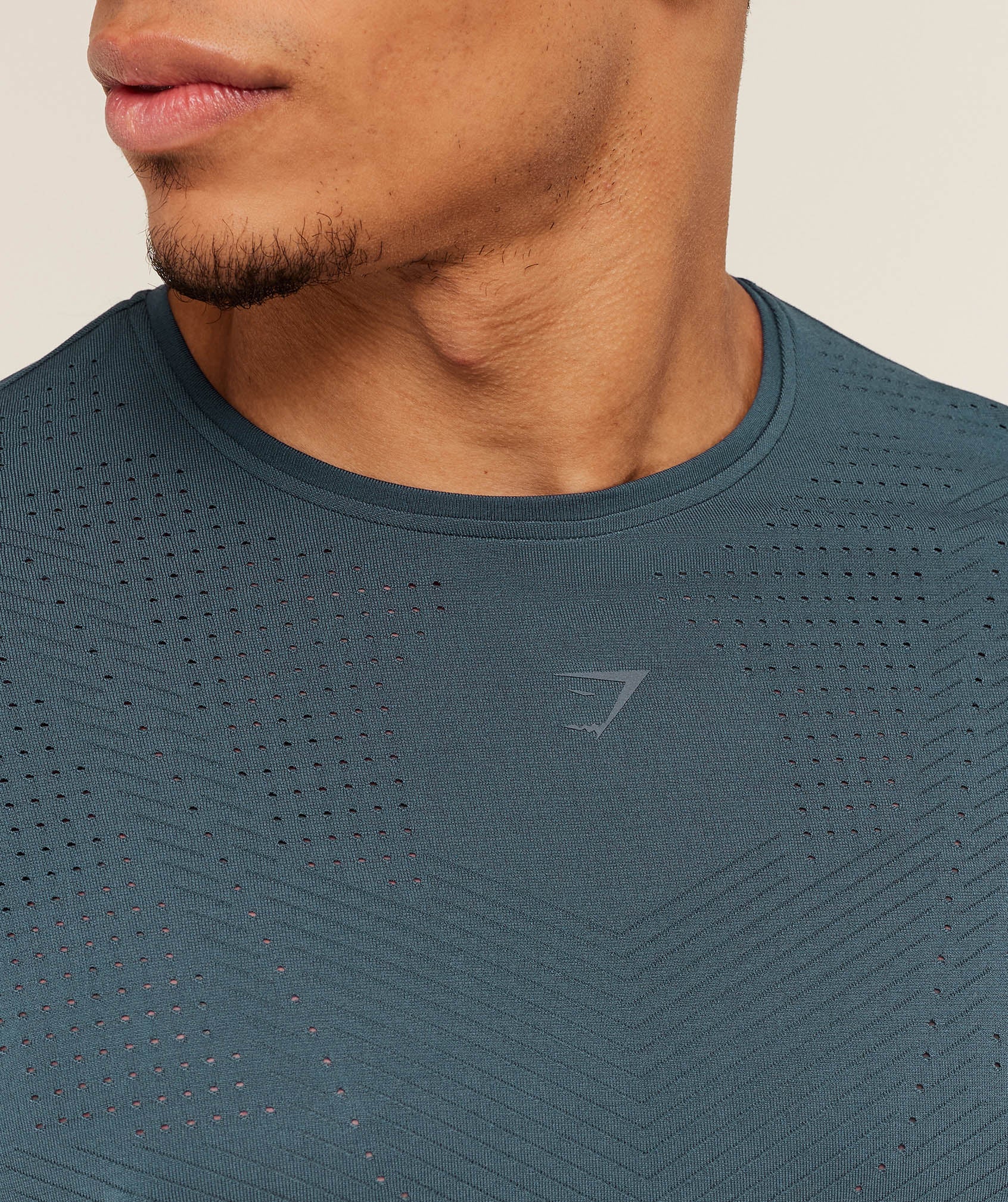 Gymshark Seamless Running T-Shirt - GS Stealth Blue