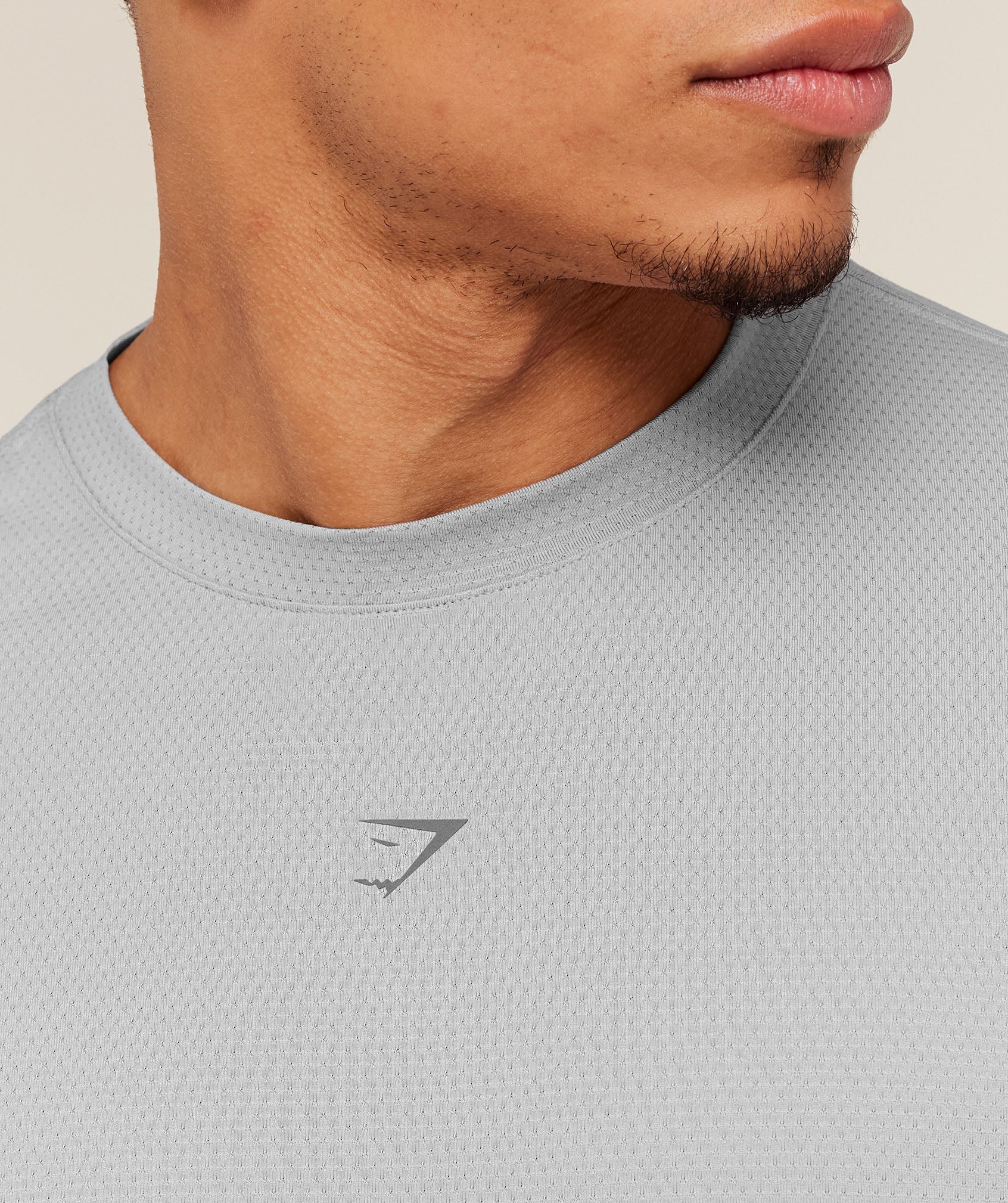 Gymshark Running Long Sleeve T-Shirt - Stratus Grey