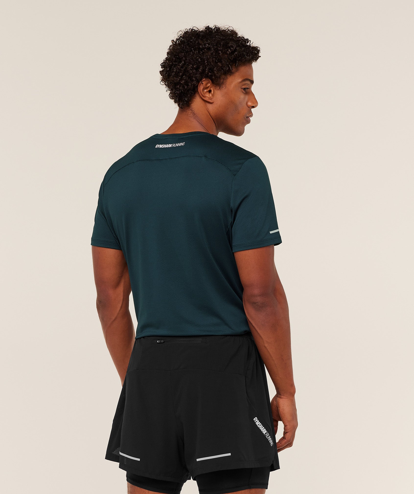 Gymshark Running T-Shirt - Deep Petrol Blue
