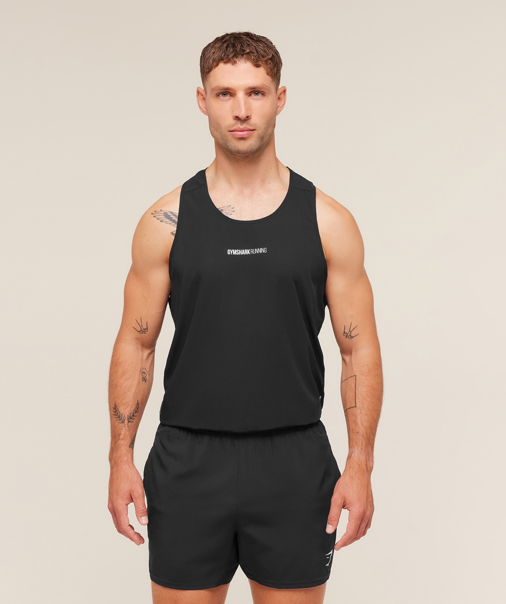 Gymshark Running Tank - Black