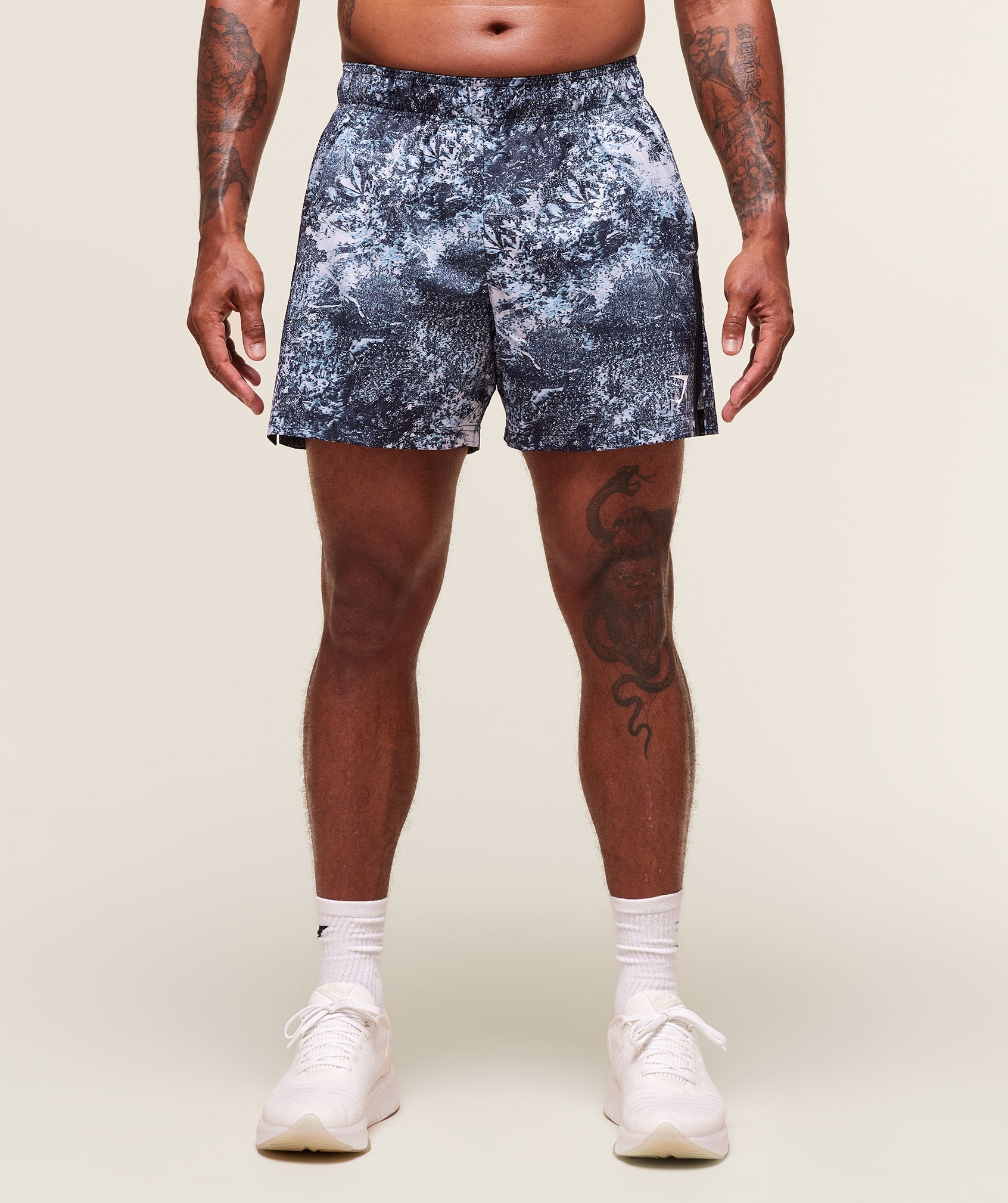 Gymshark Sport 5" Shorts - Smoke Blue/Black