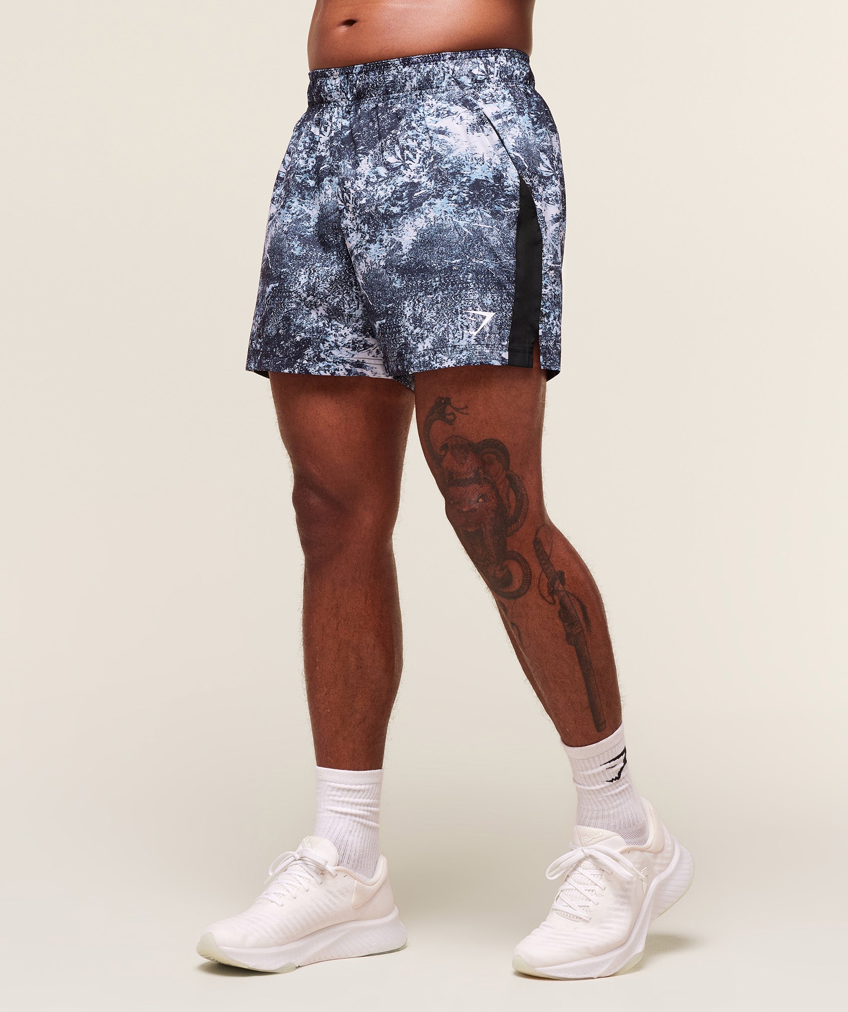 Gymshark Sport 5" Shorts - Smoke Blue/Black