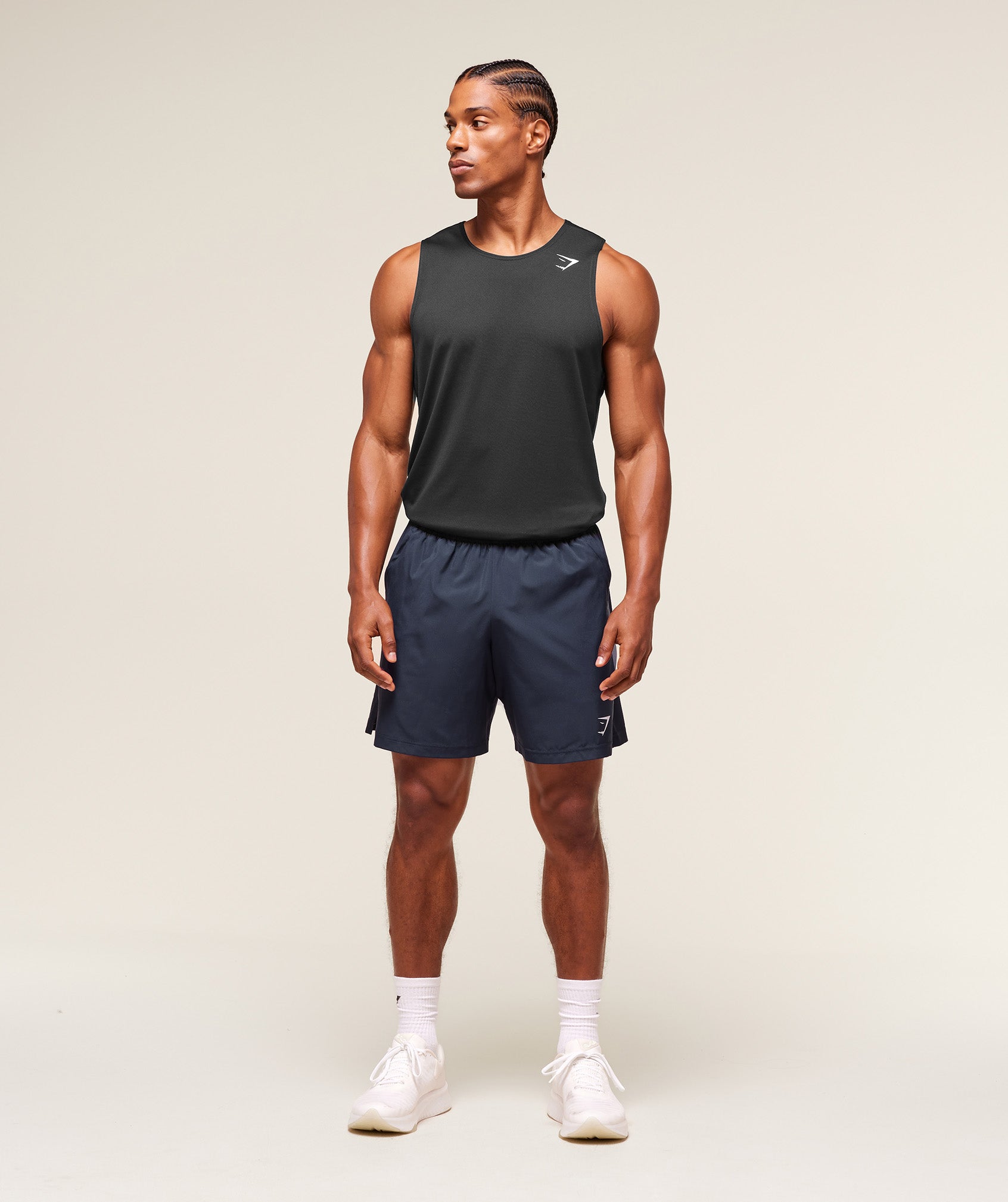 Gymshark Sport 7" Shorts - Heavy Blue/Iron Blue