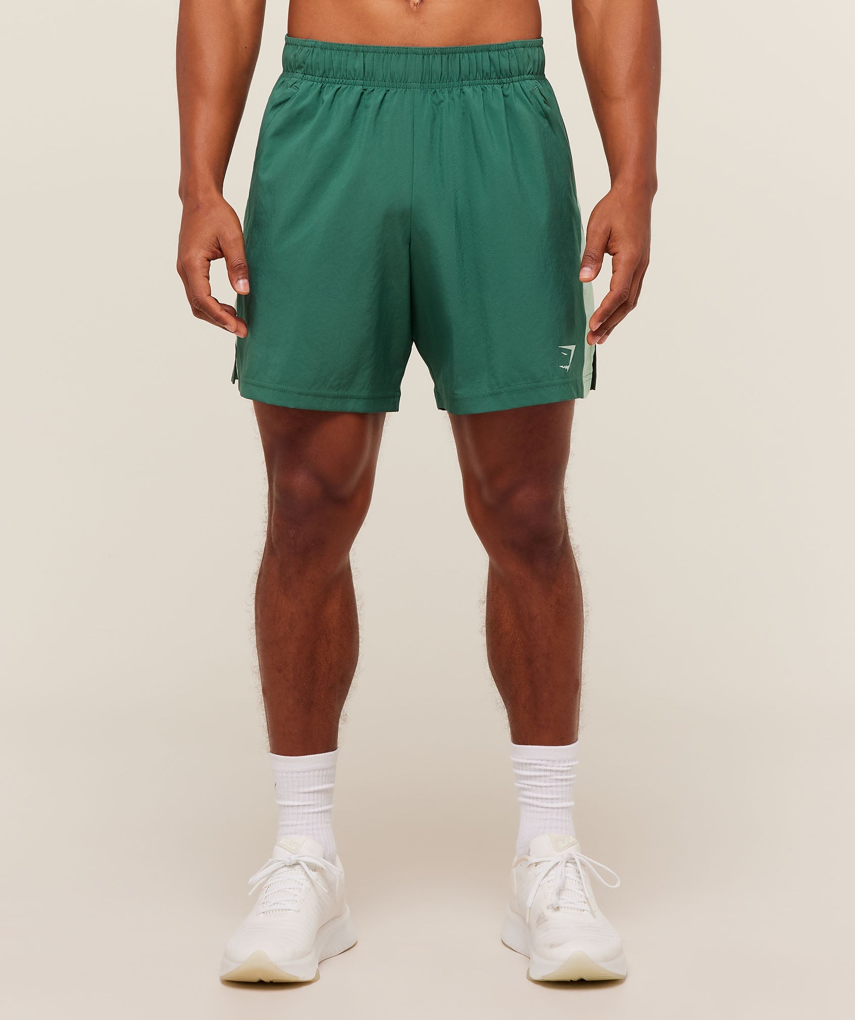 Gymshark Sport 7" Shorts - Lift Green/Clay Green