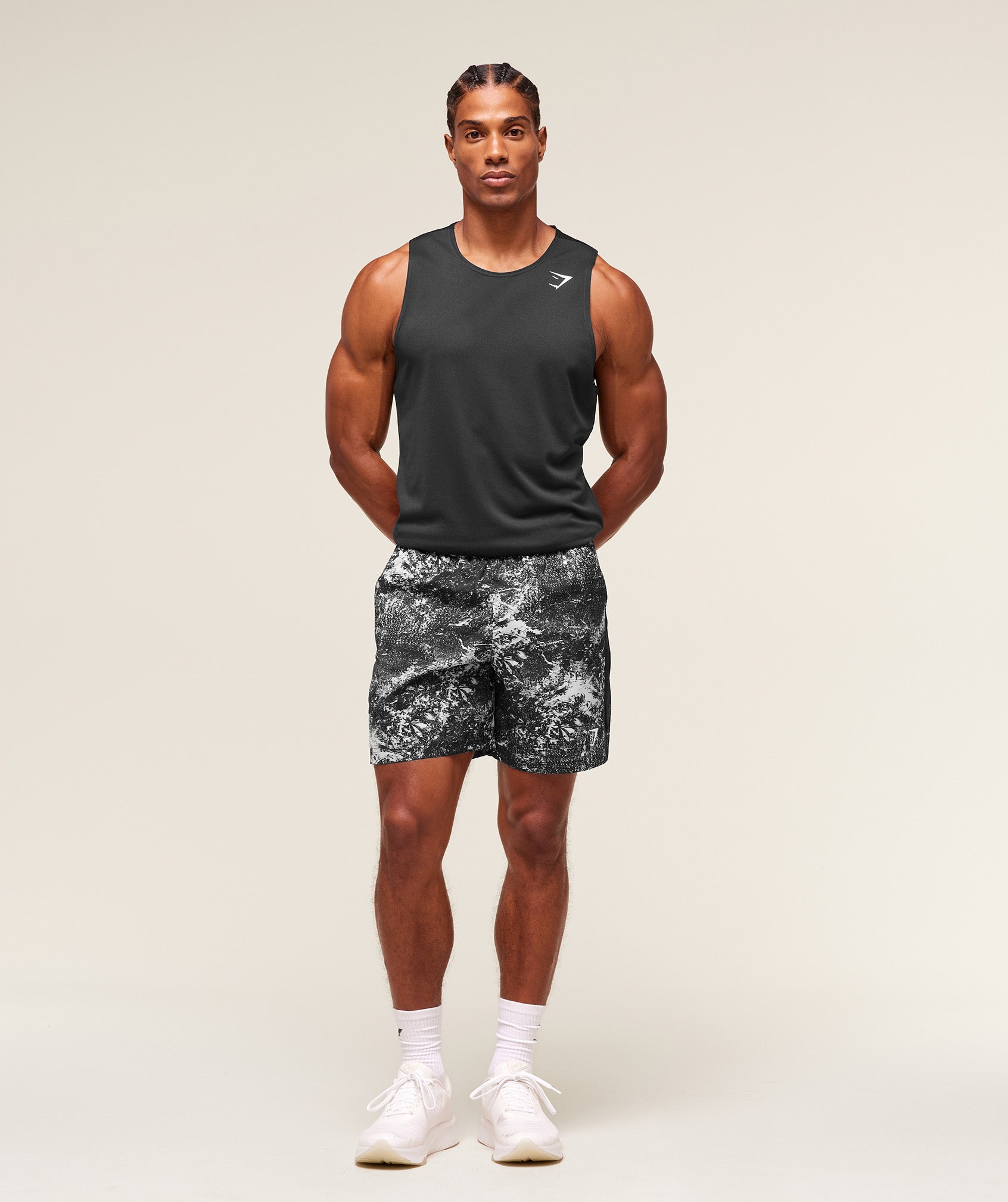 Gymshark Sport 7" Shorts - Metal Grey/Black
