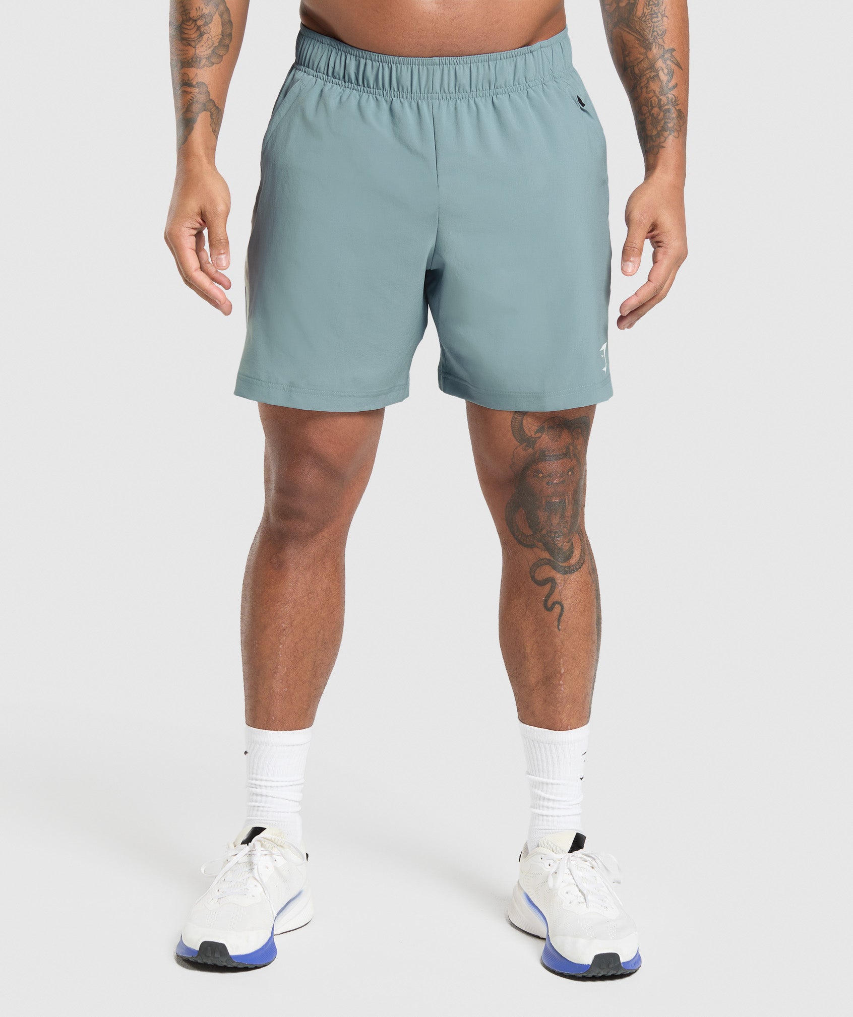 Gymshark Sport 7" Shorts - Rest Blue/Cool Blue