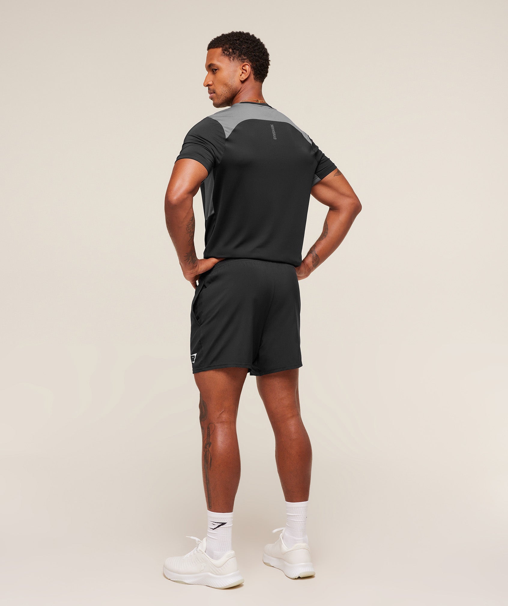 Gymshark Sport T-Shirt - Black/Dark Grey