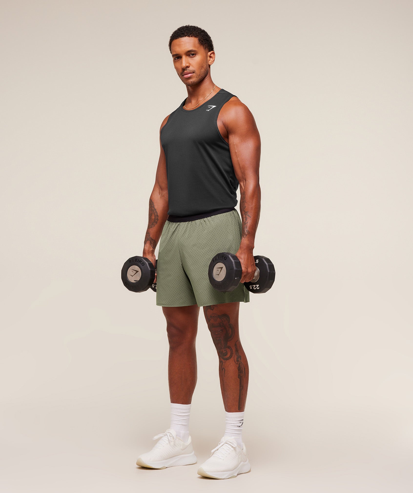 Gymshark Sport Zero 5" Short - Base Green