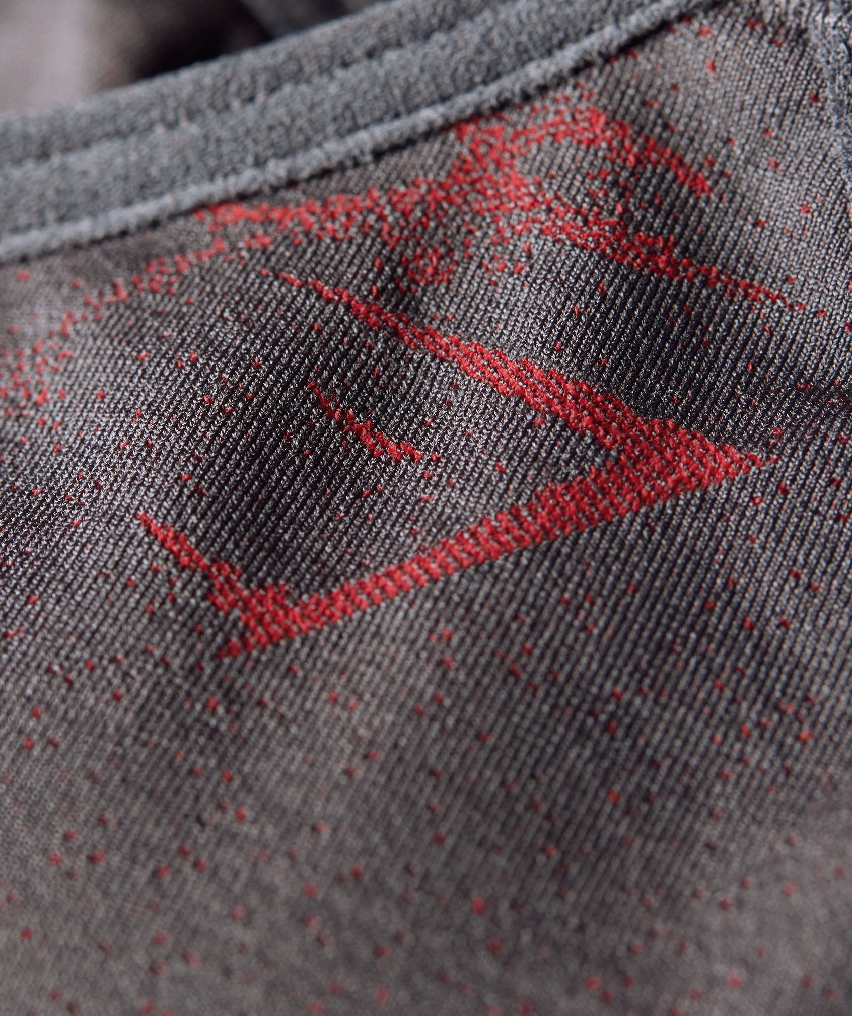 Gymshark Storm Seamless Sports Bra - GS Dark Grey/GS Zesty Red