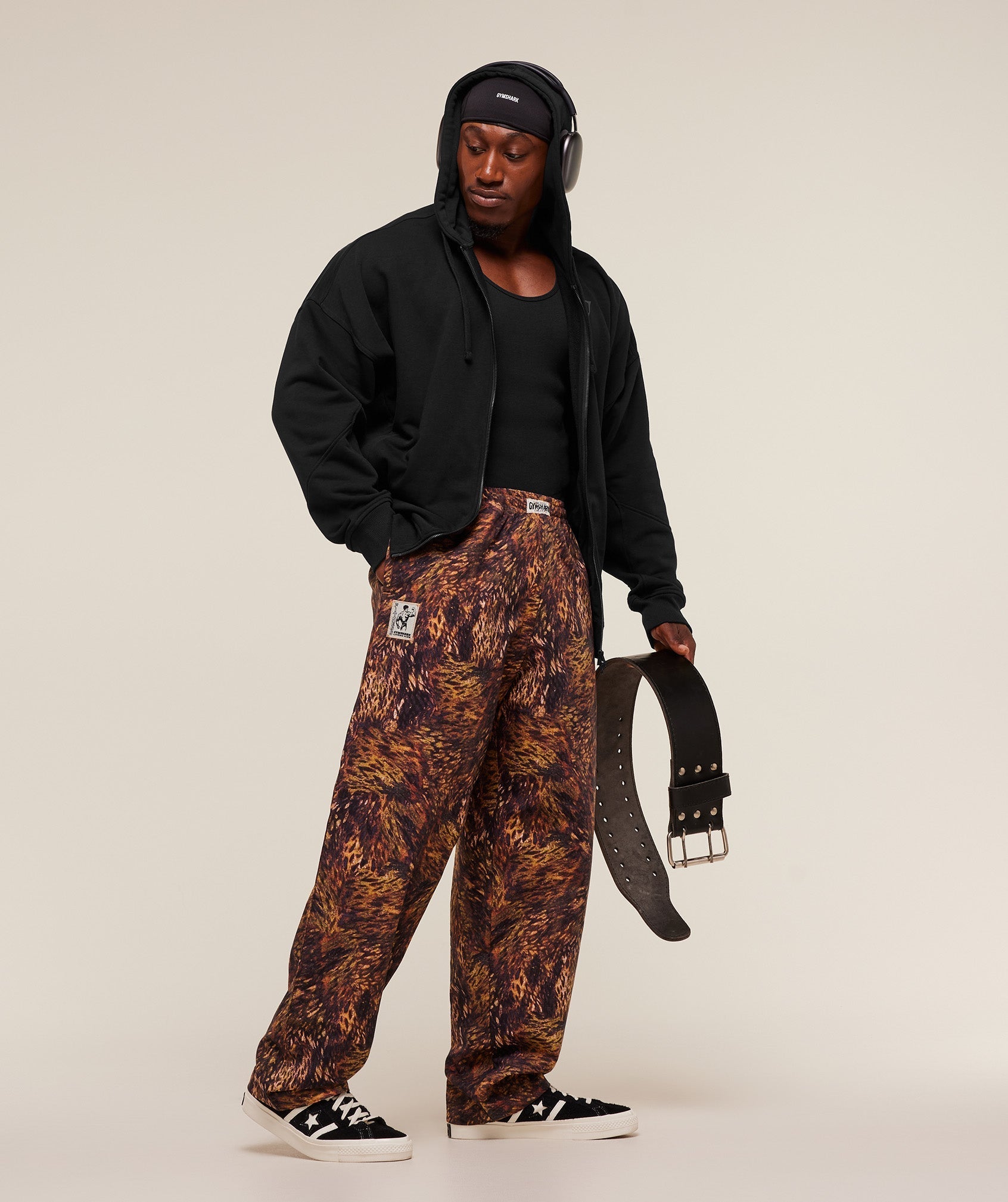 Gymshark Straight Leg Pumper Pants - Spiced Brown