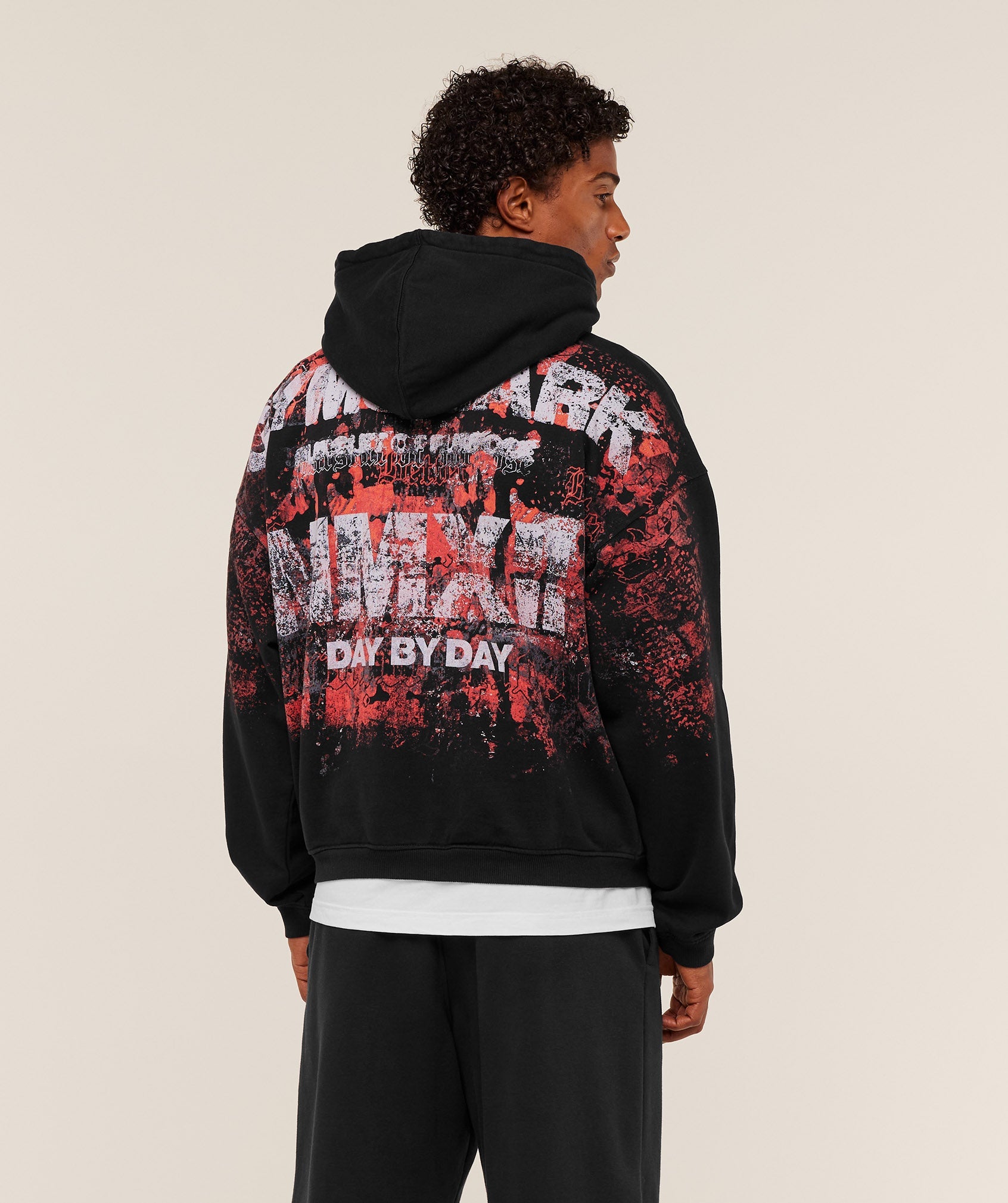 Gymshark Numerals Hoodie - Black