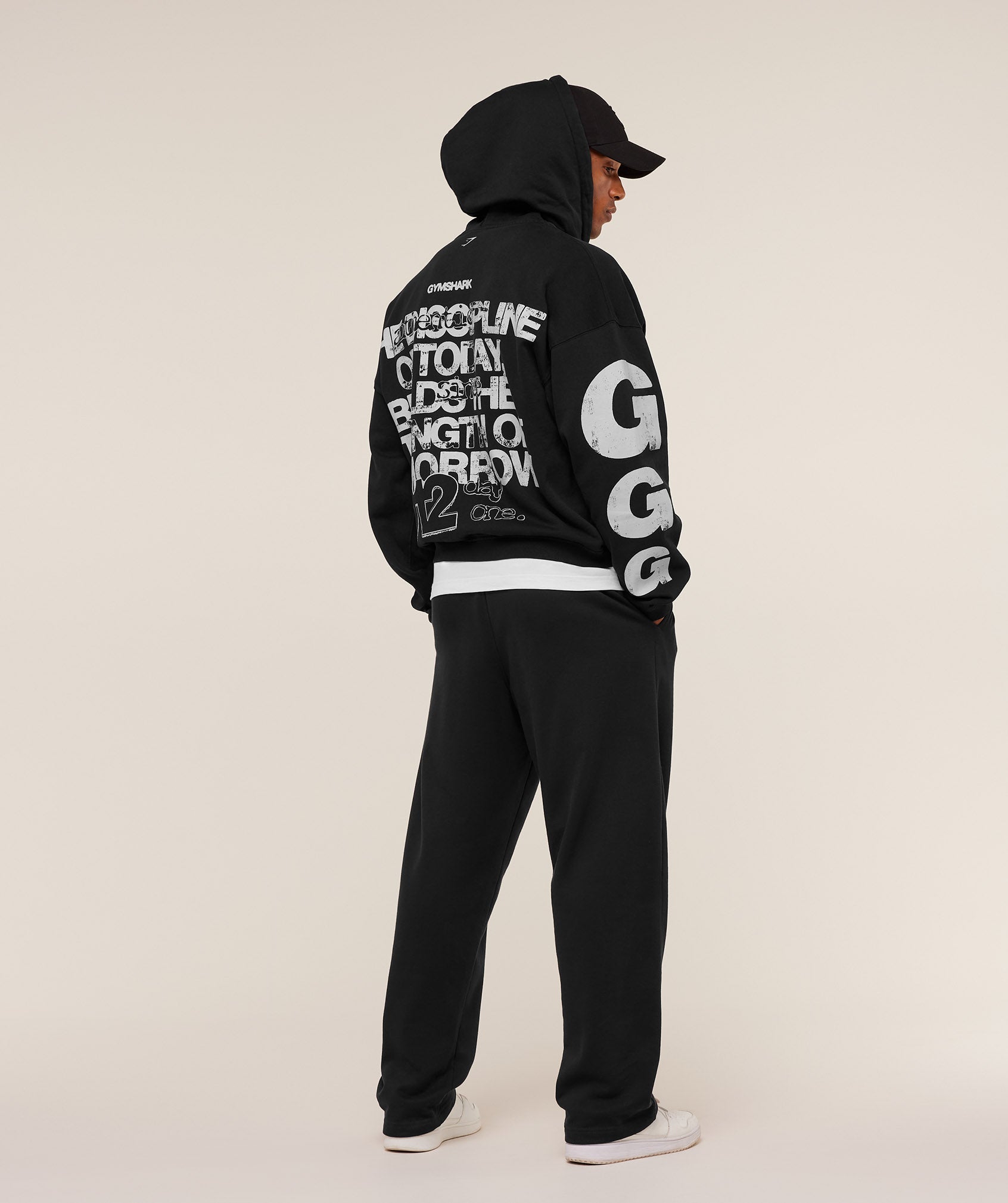 Gymshark Strength Of Tomorrow Zip Up Hoodie - Black