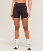 Gymshark Training 5' Cycling Shorts - Plum Brown