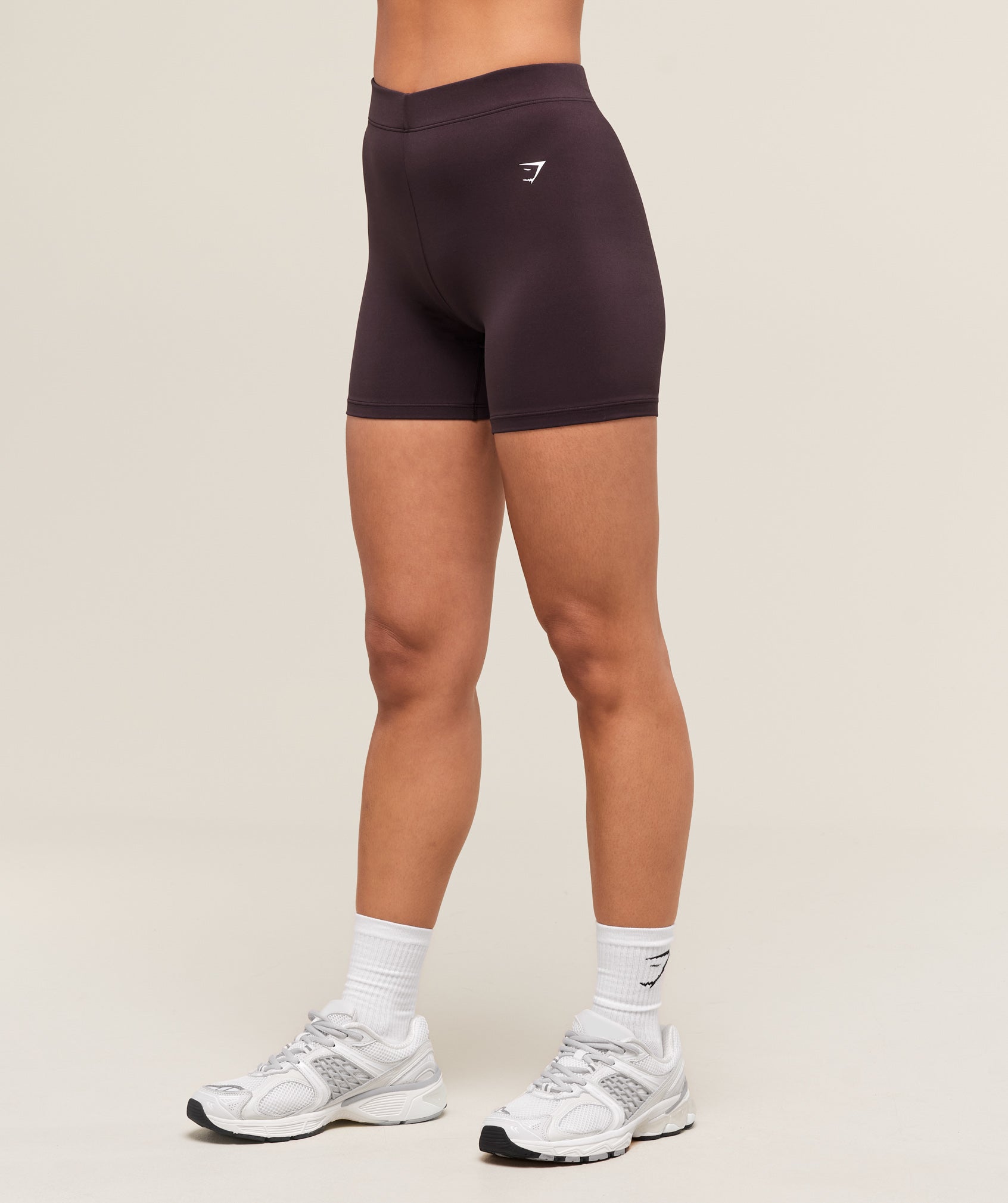 Gymshark Training 5' Cycling Shorts - Plum Brown