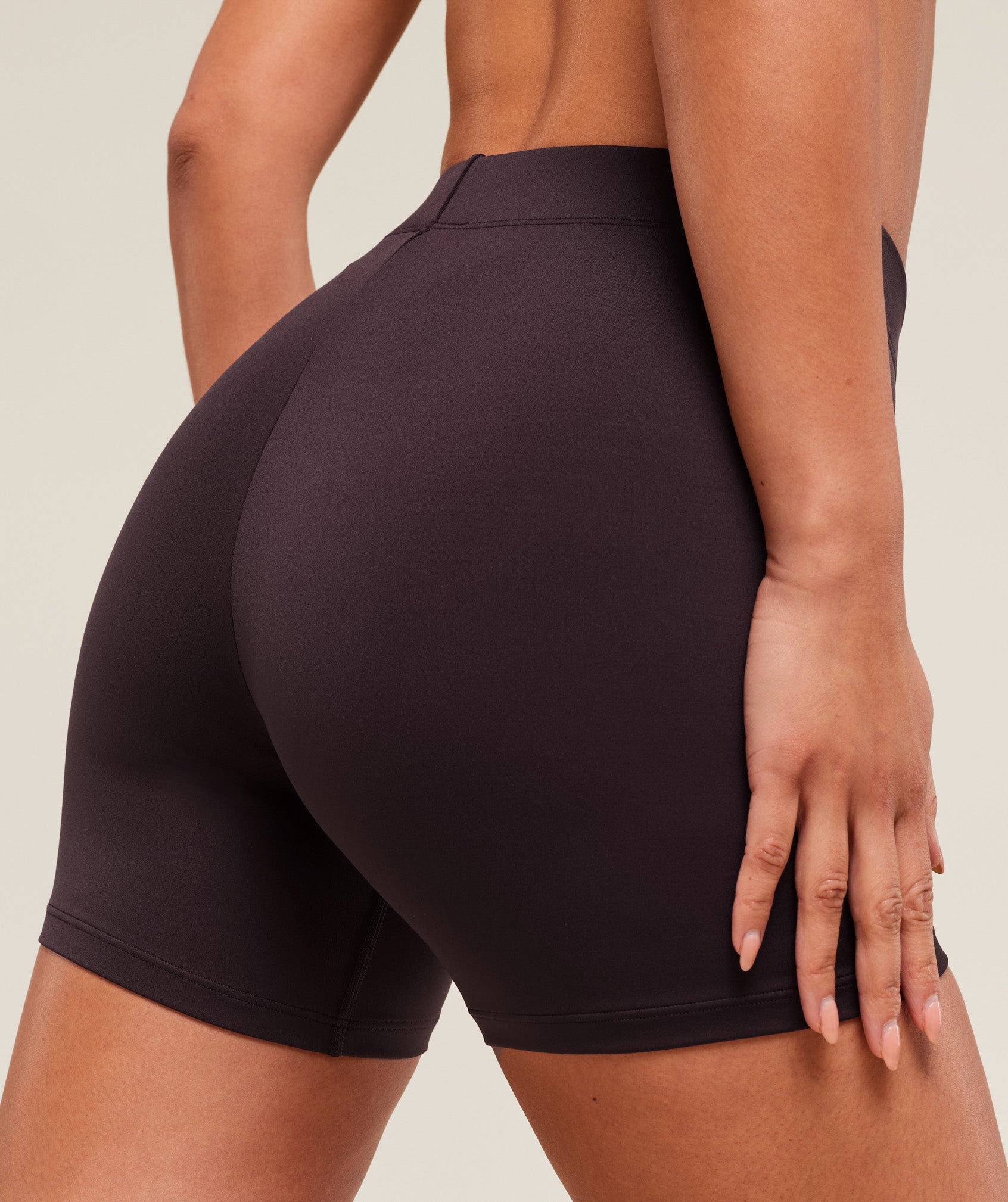 Gymshark Training 5' Cycling Shorts - Plum Brown