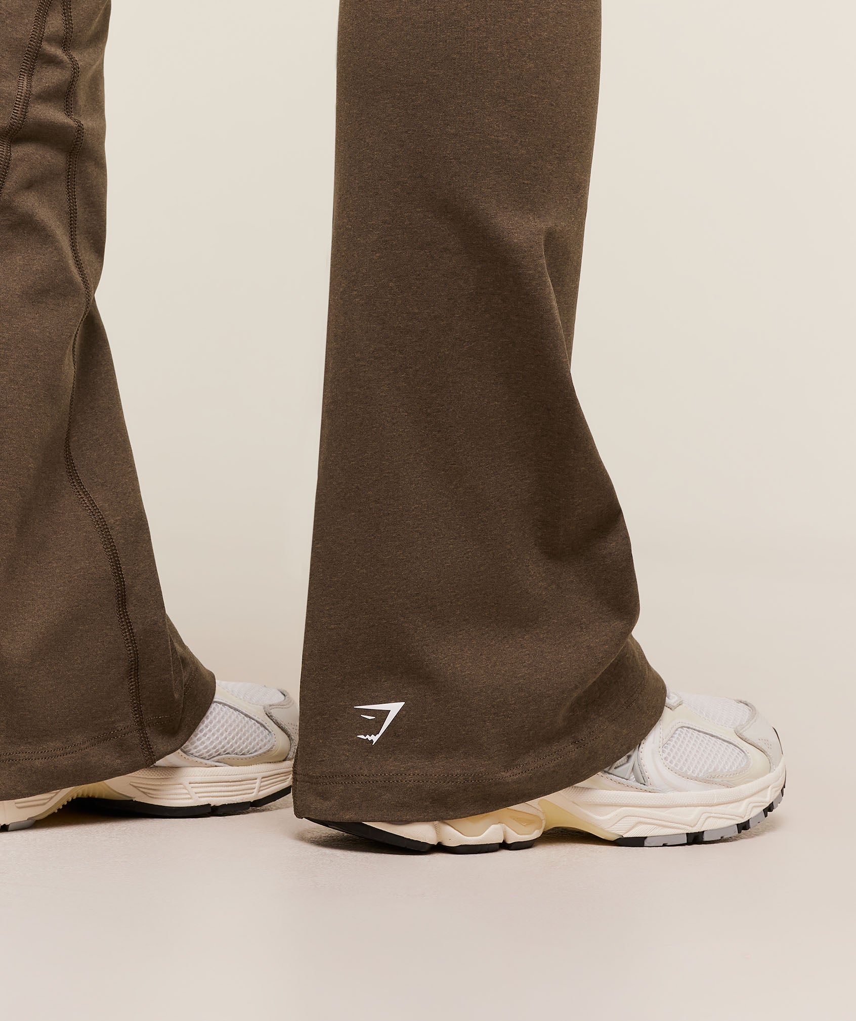 Gymshark Vital Soft Flared Leggings - Espresso Marl