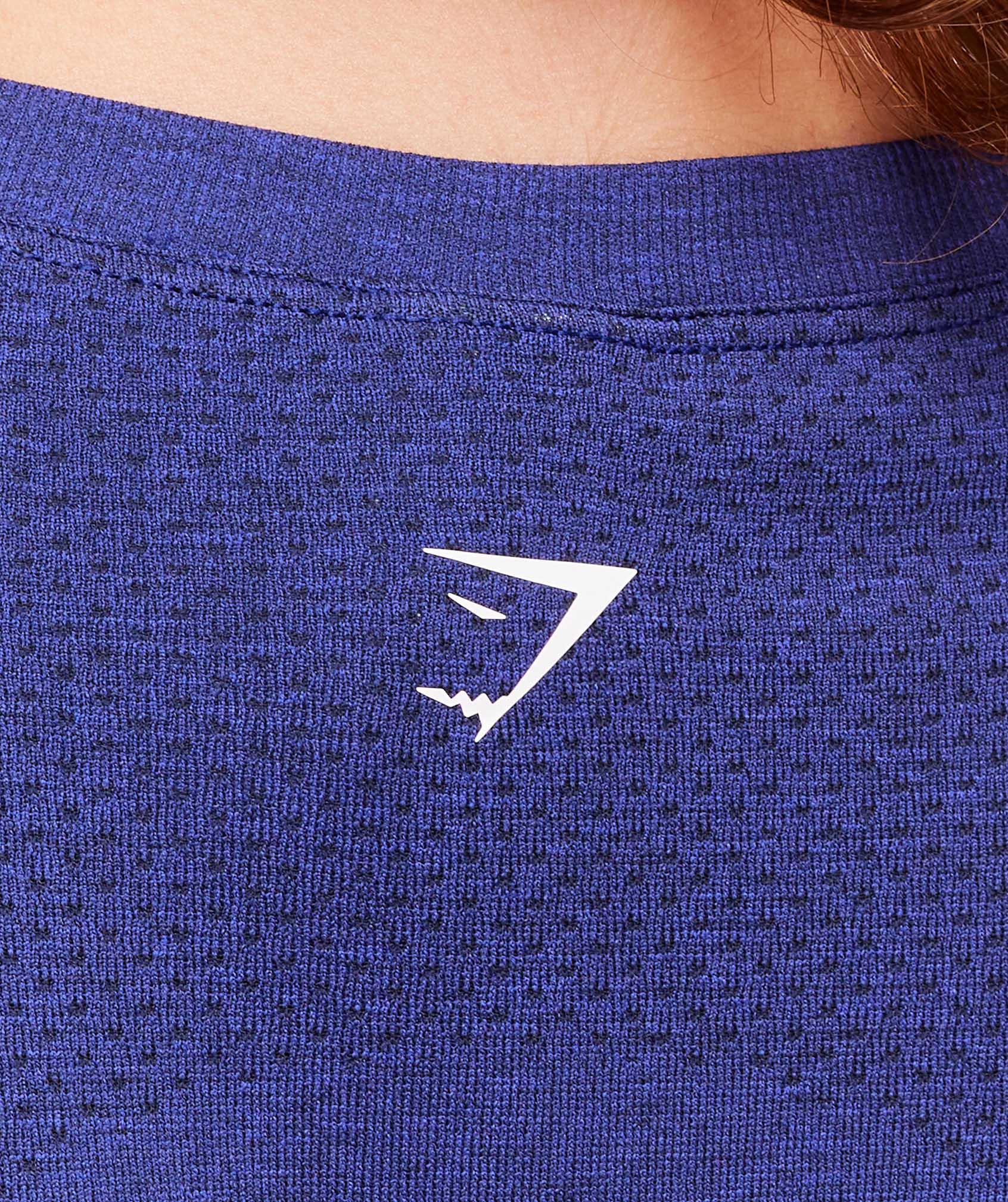 Gymshark Vital Light T-Shirt - Cobalt Purple Marl