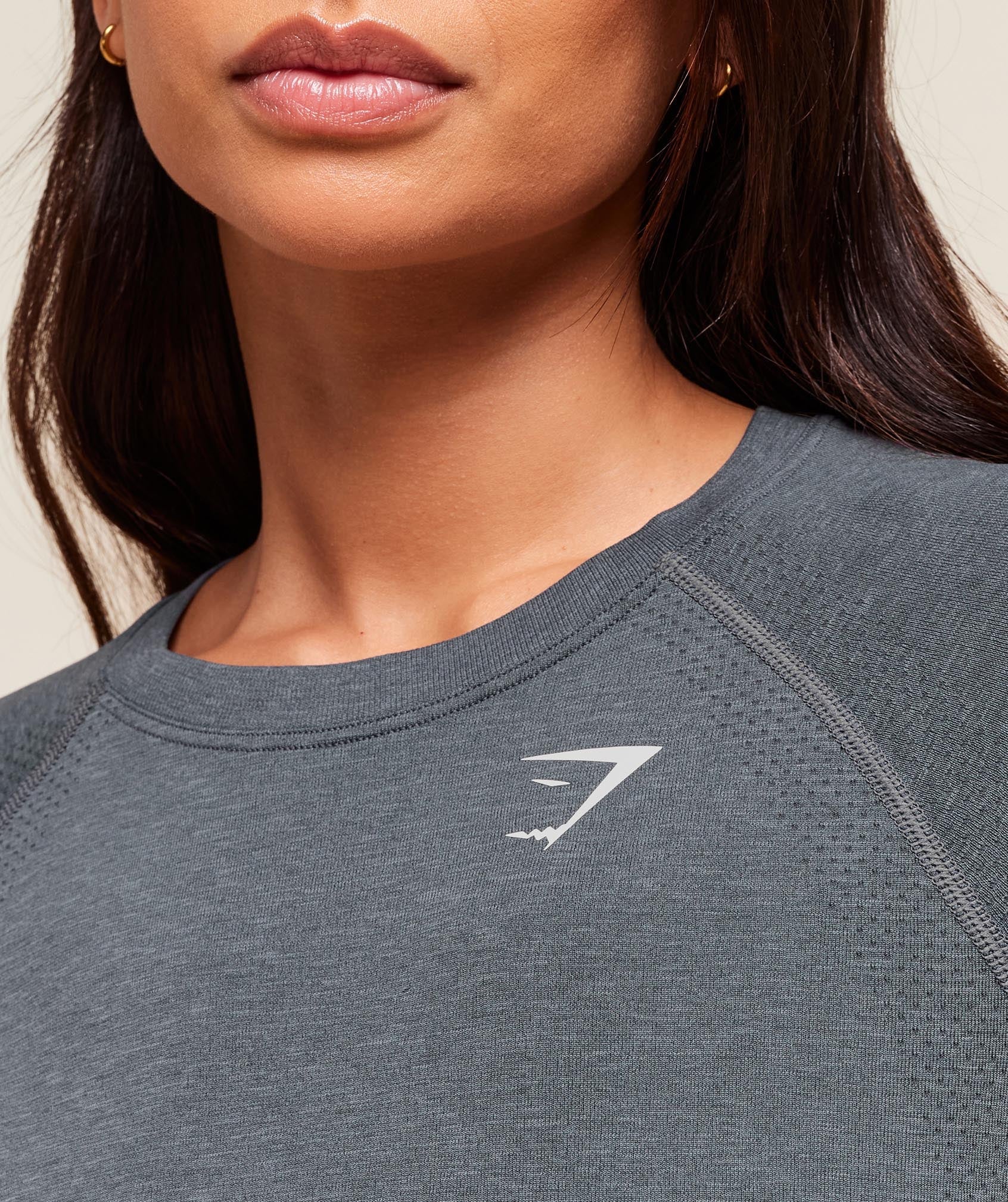 Gymshark Vital Light T-Shirt - Strong Grey/ Marl