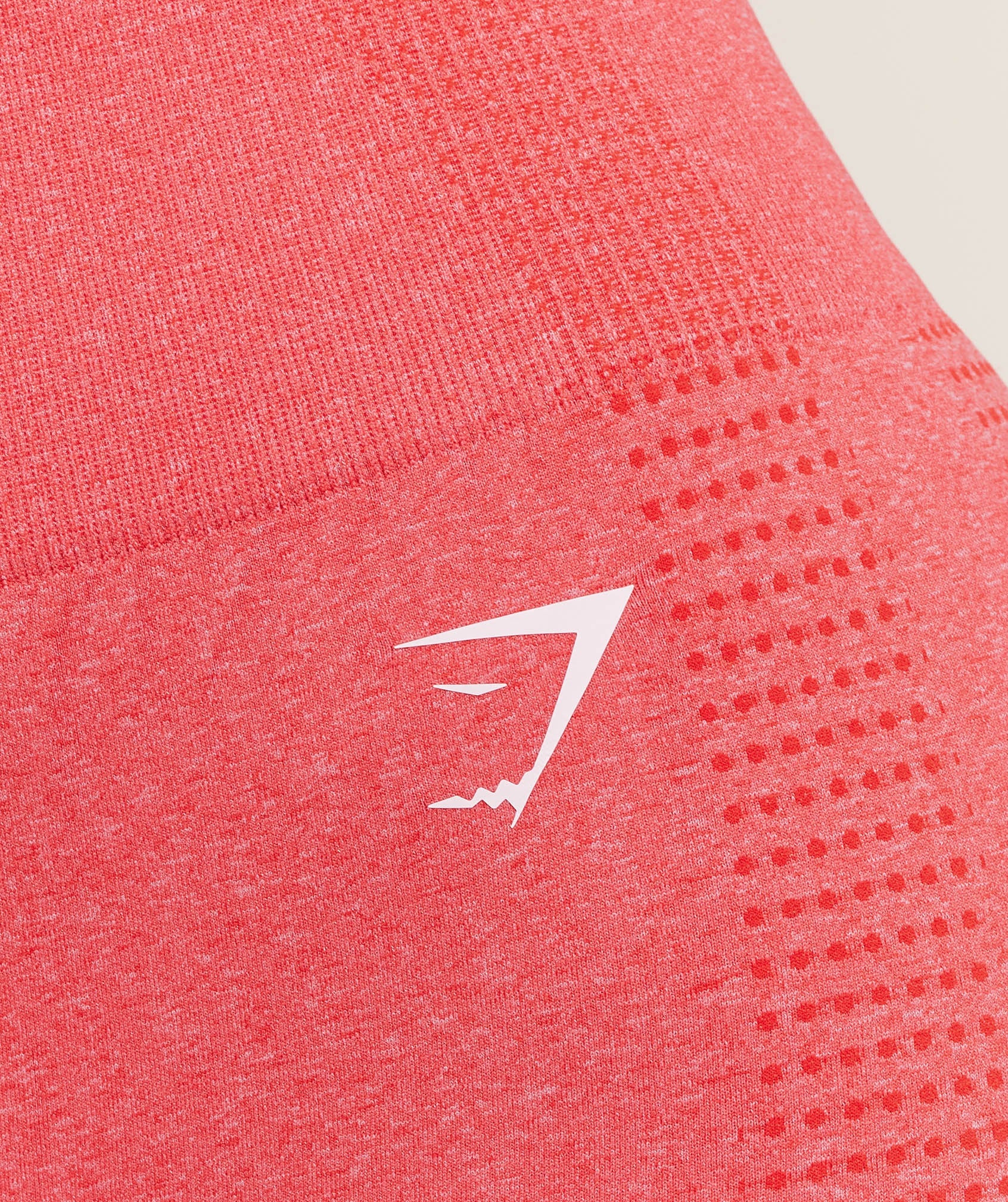 Gymshark Vital Shorts - Coral Red Marl