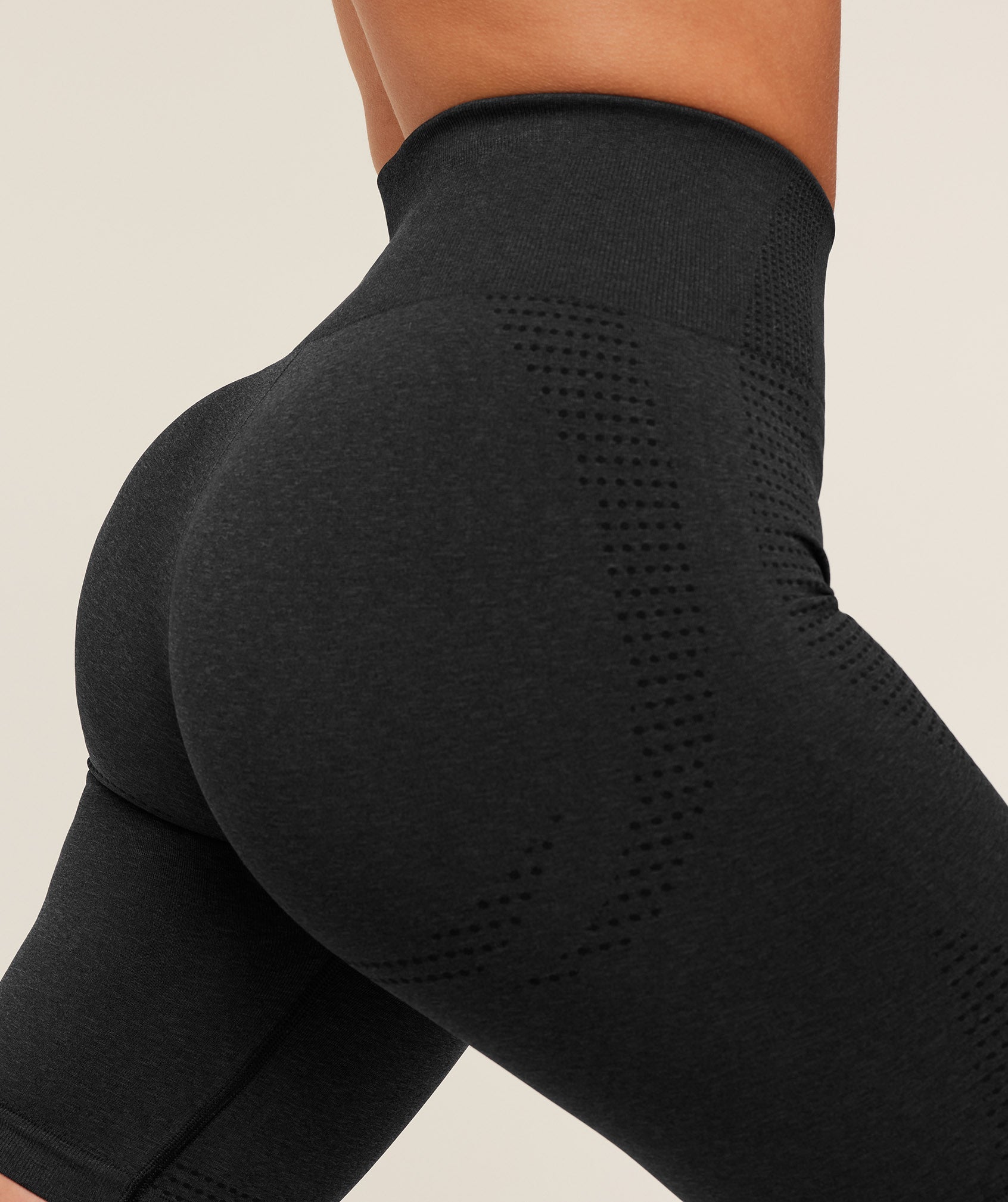 Gymshark Vital 7" Shorts - Black Marl