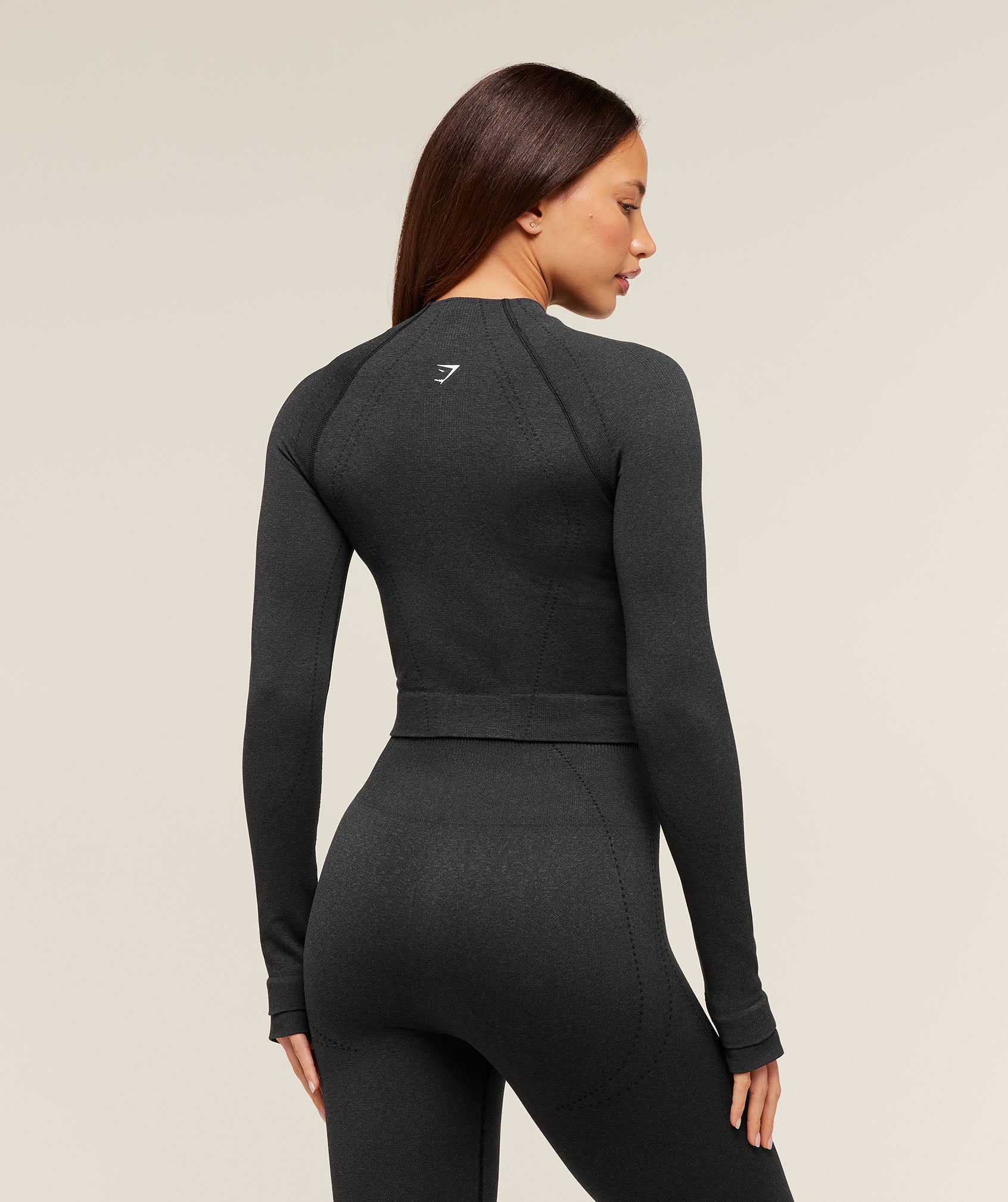 Gymshark Vital Warm Jacket - Black Marl