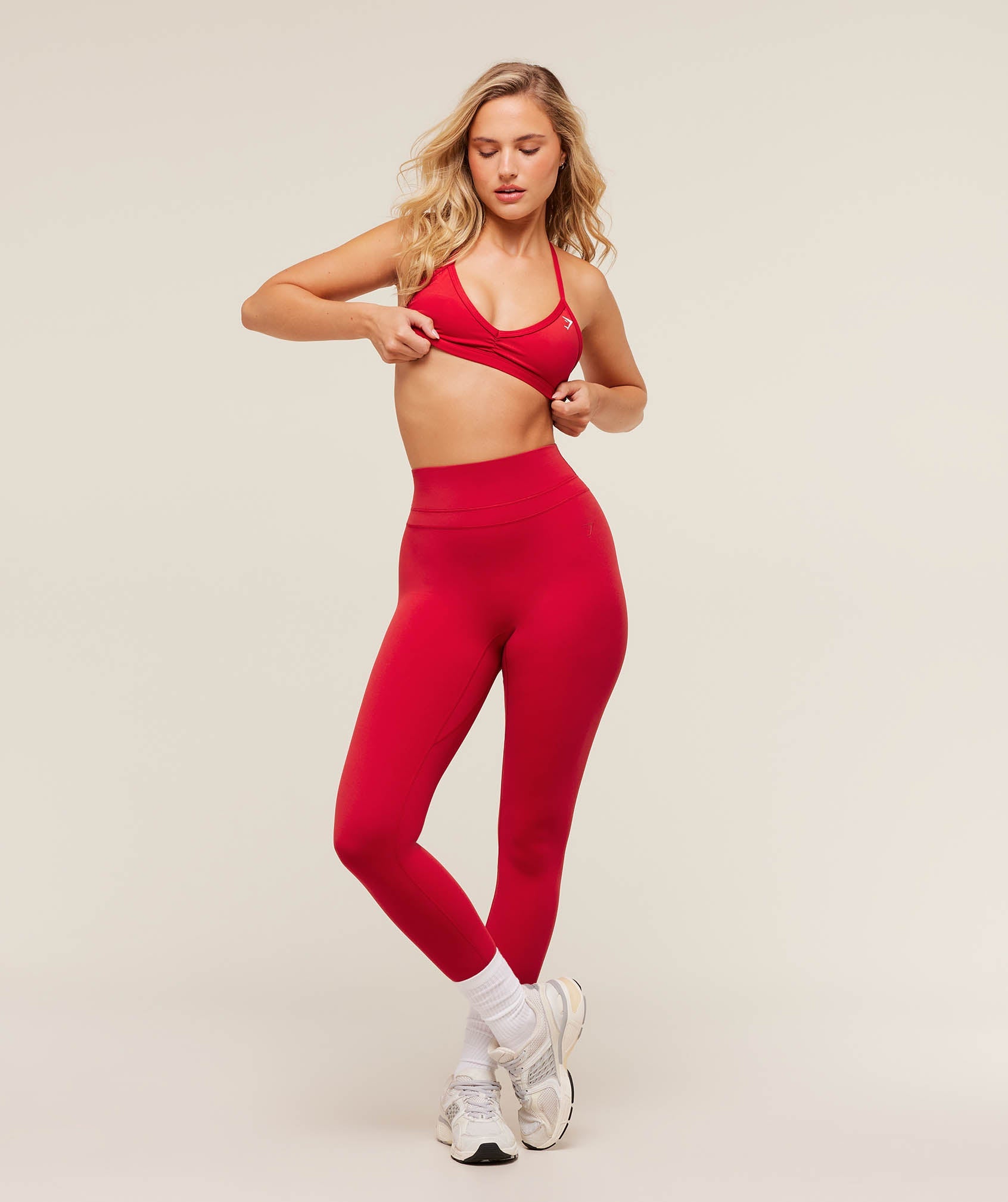 Gymshark Whitney Leggings - Carmine Red