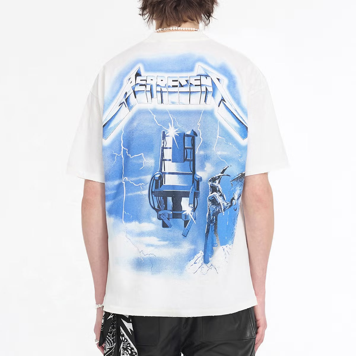 REPRESENT x Metallica Ride The Lightning Cotton-Blend T-Shirt