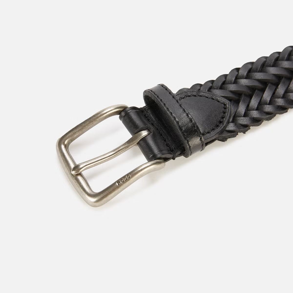 Polo Ralph Lauren Men's Braided Belt - Black