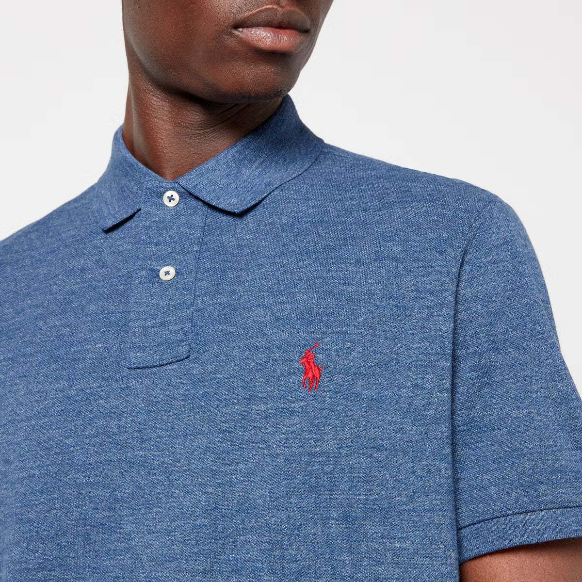 Polo Ralph Lauren Mesh Custom Slim-Fit Polo Shirt
