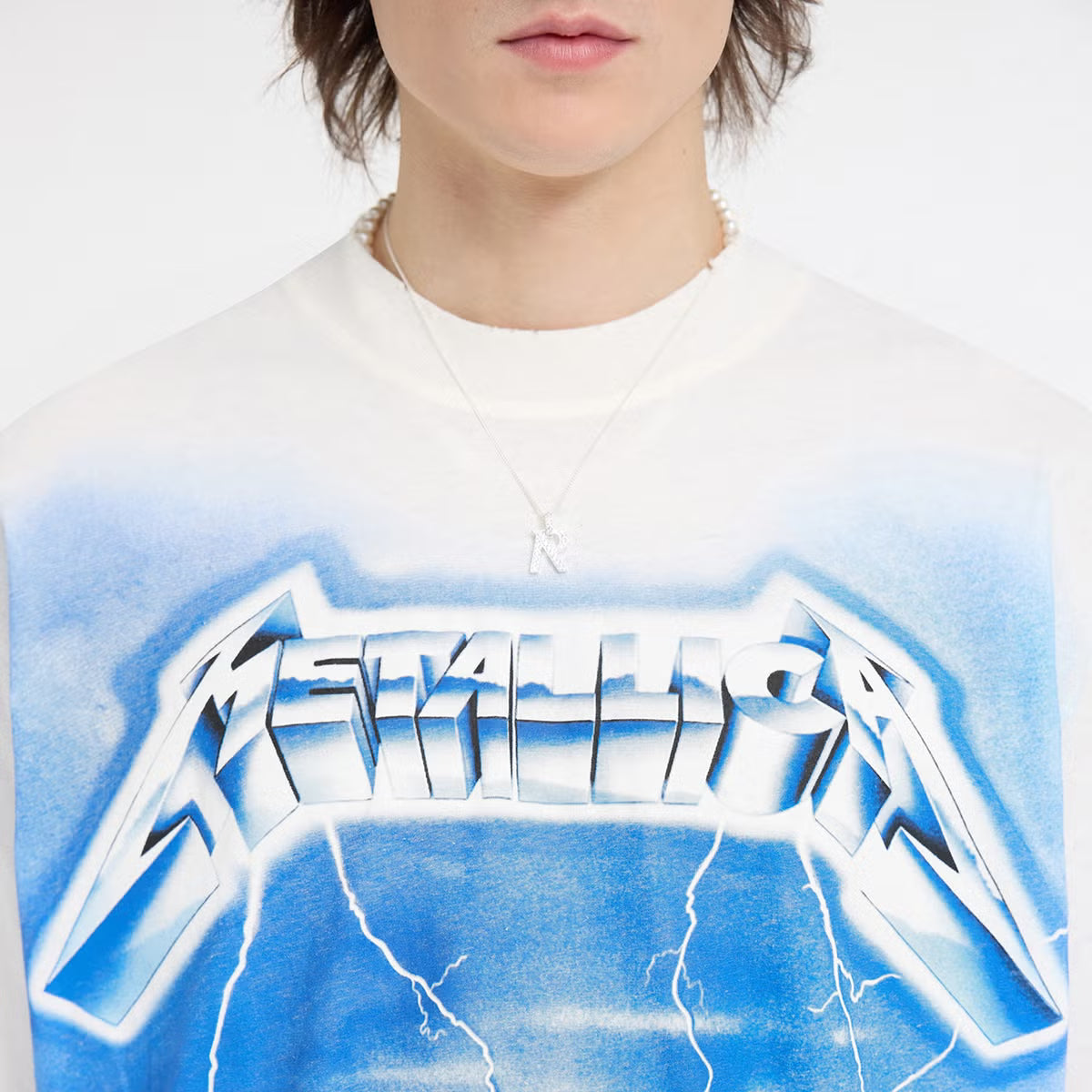 REPRESENT x Metallica Ride The Lightning Cotton-Blend T-Shirt