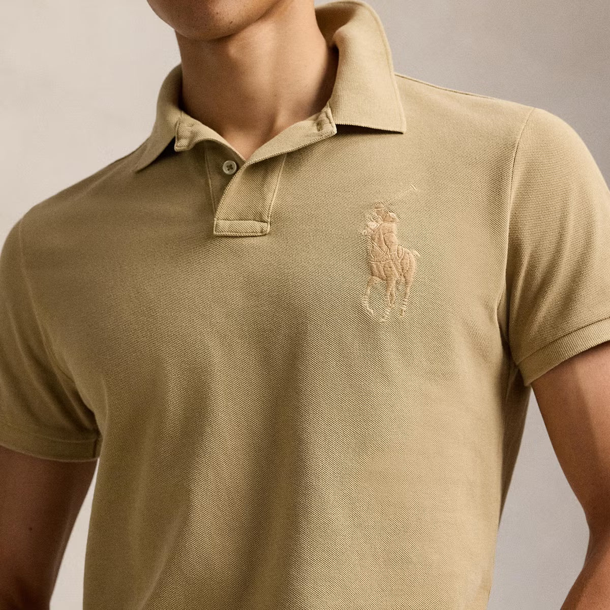 Polo Ralph Lauren Custom Slim-Fit Big Pony Polo Shirt