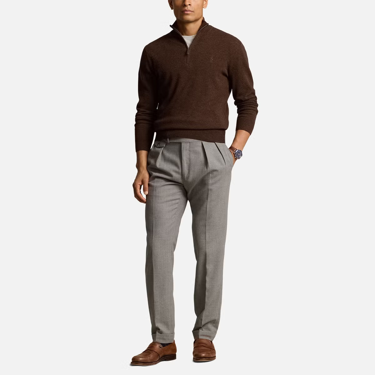 Polo Ralph Lauren Merino Wool Half-Zip Jumper