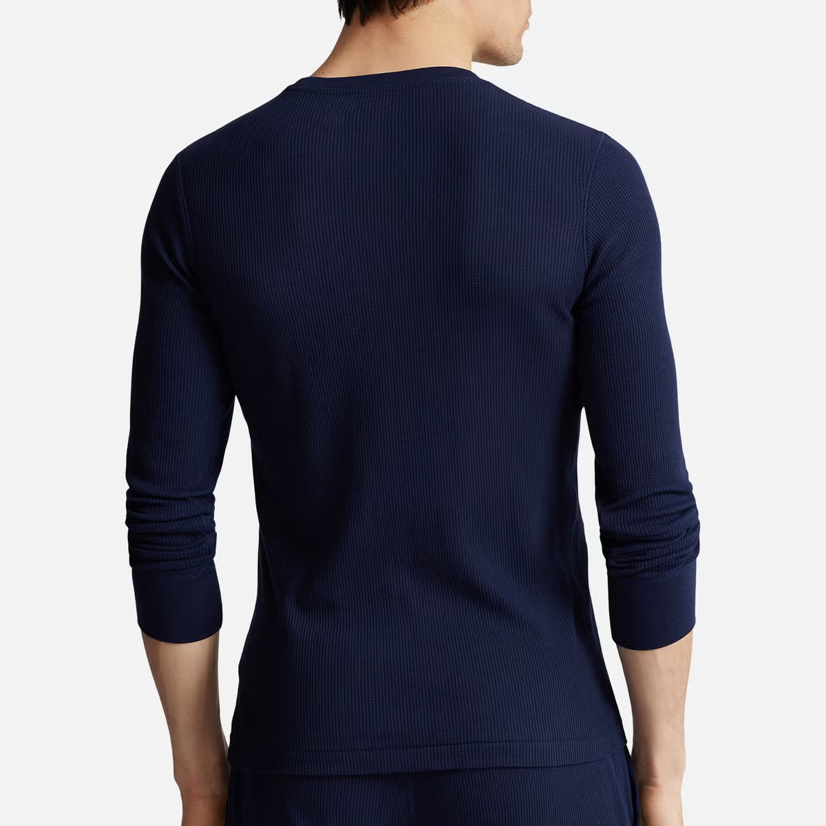 Polo Ralph Lauren Cotton-Blend Waffle-Jersey Long Sleeve T-Shirt
