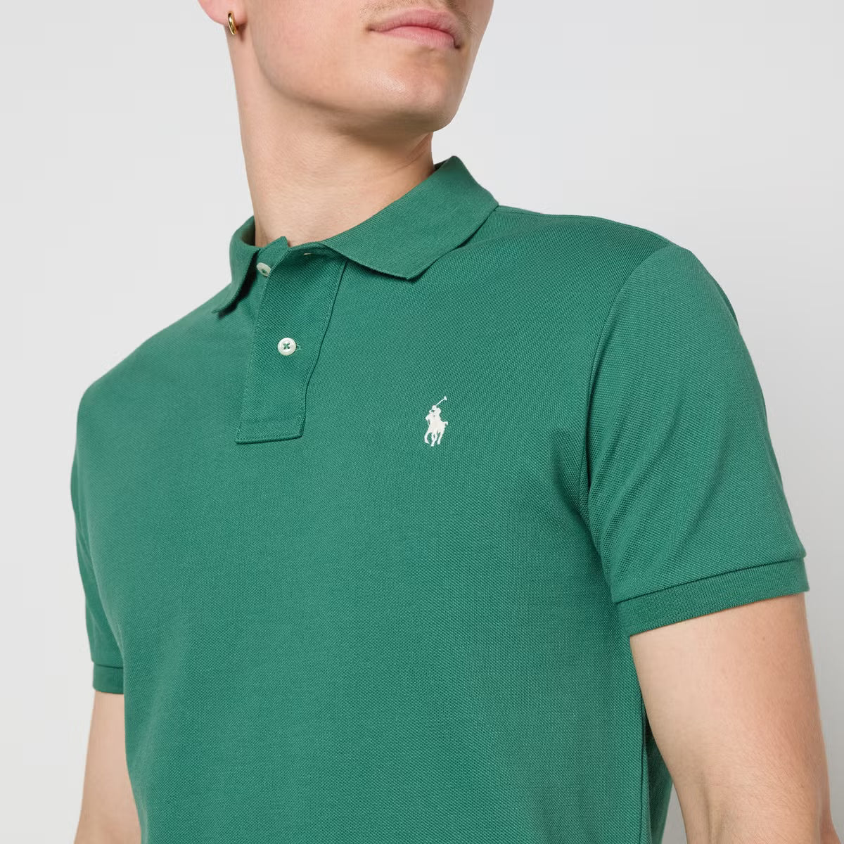 Polo Ralph Lauren Mesh Cotton Piqué Polo Shirt