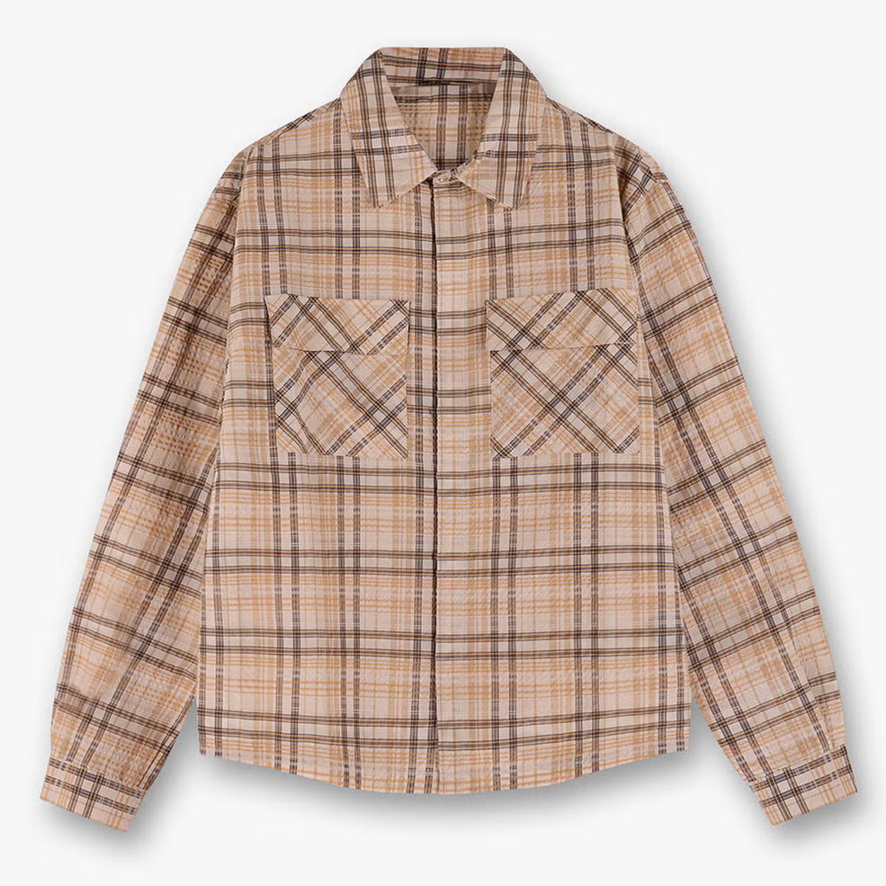 REPRESENT Seersucker Flannel Shirt