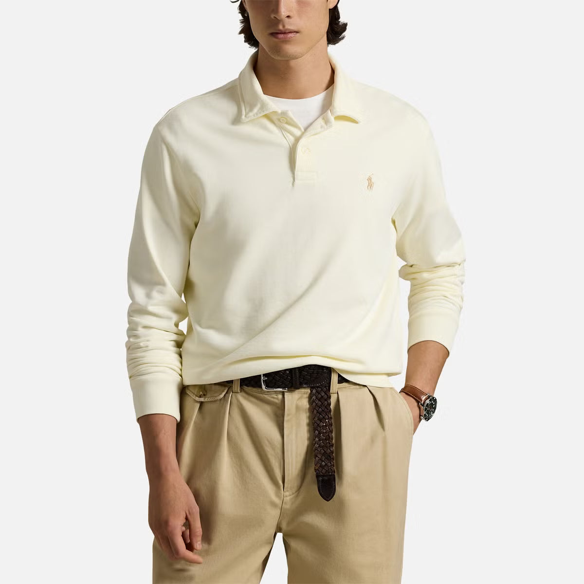 Polo Ralph Lauren Loopback Cotton-Terry Polo Sweatshirt