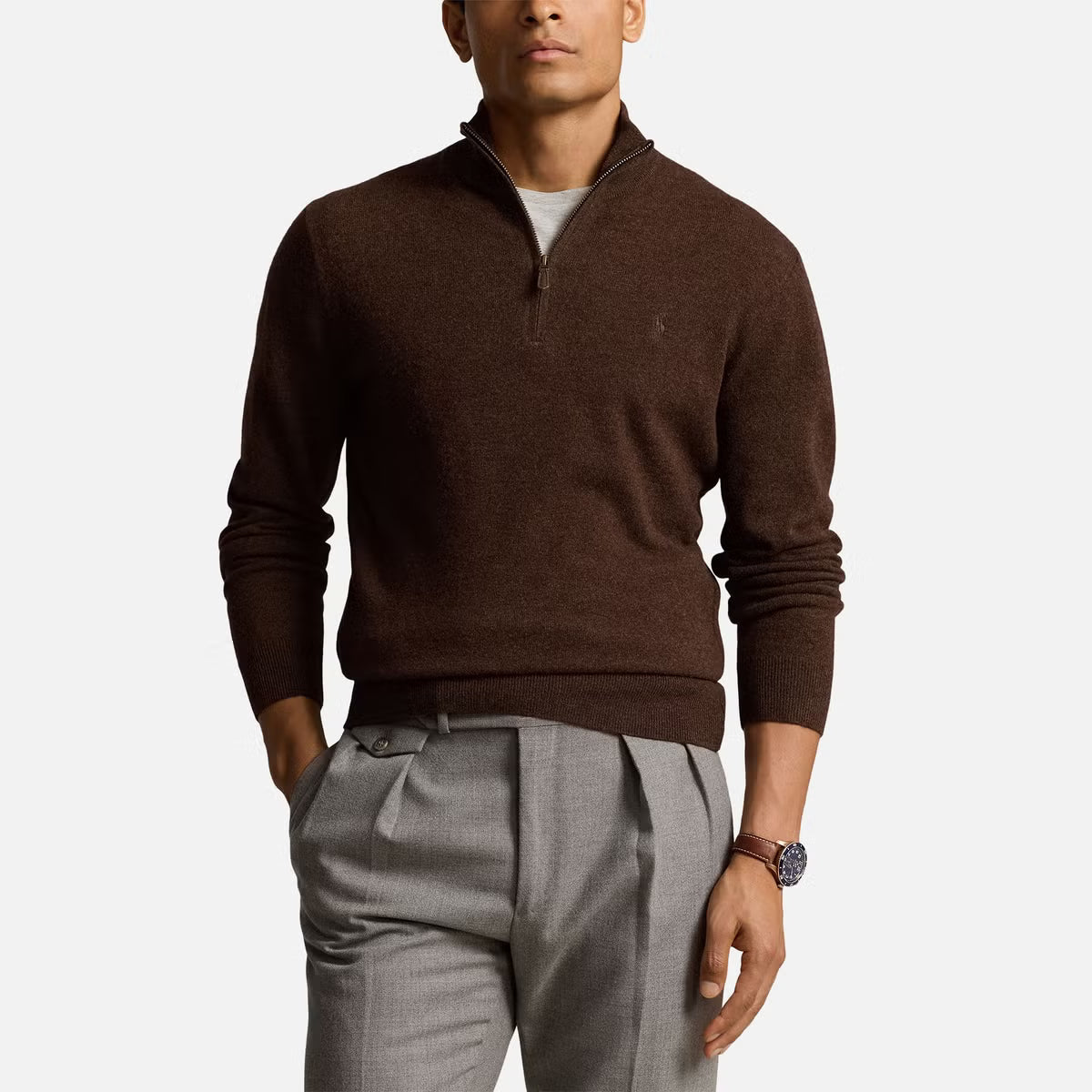 Polo Ralph Lauren Merino Wool Half-Zip Jumper
