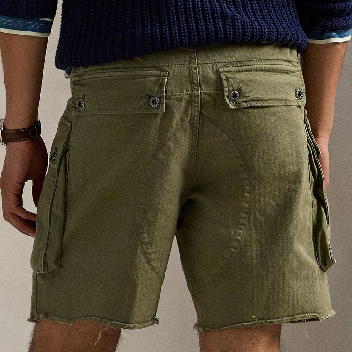 Polo Ralph Lauren Relaxed Denim Cargo Shorts
