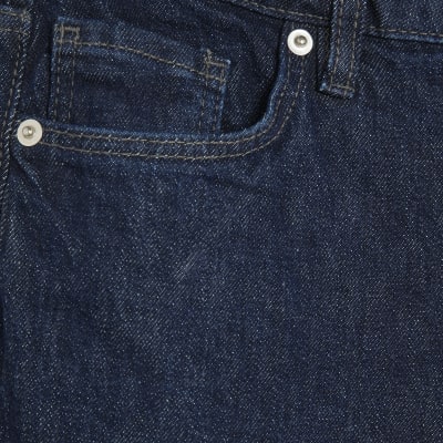 Indigo Relaxed Straight Leg Jeans