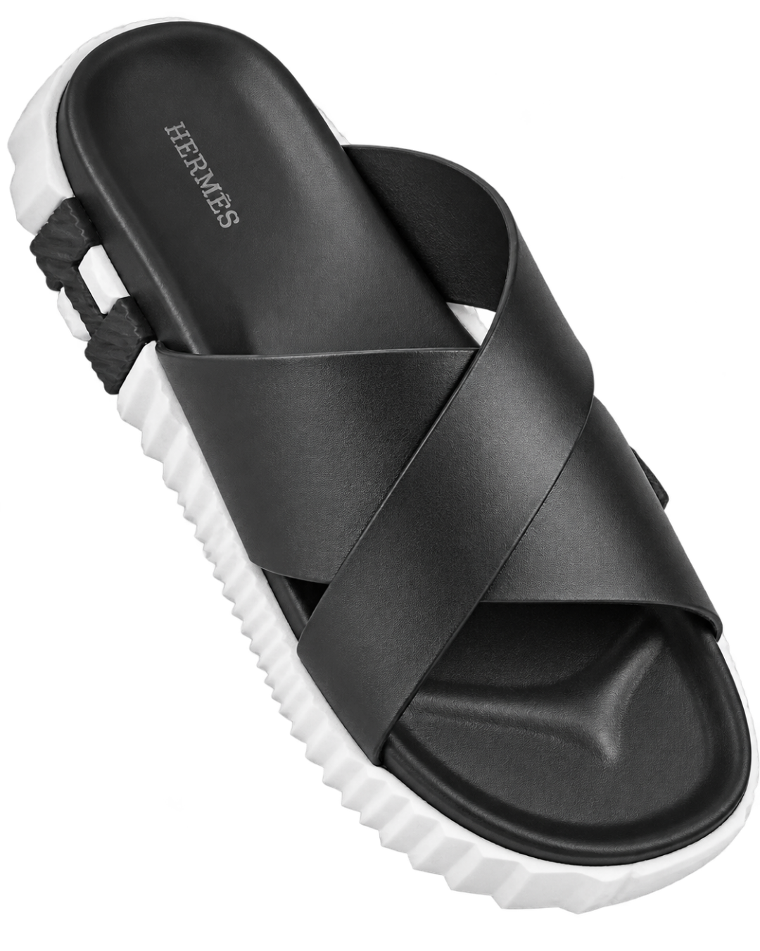 Infra sandal in Noir
