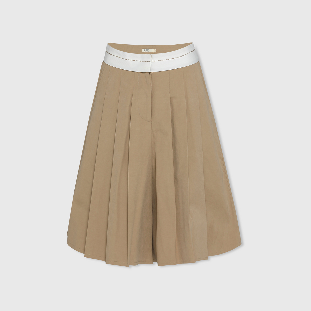INSIDE OUT WAIST PLEATED CULOTTES