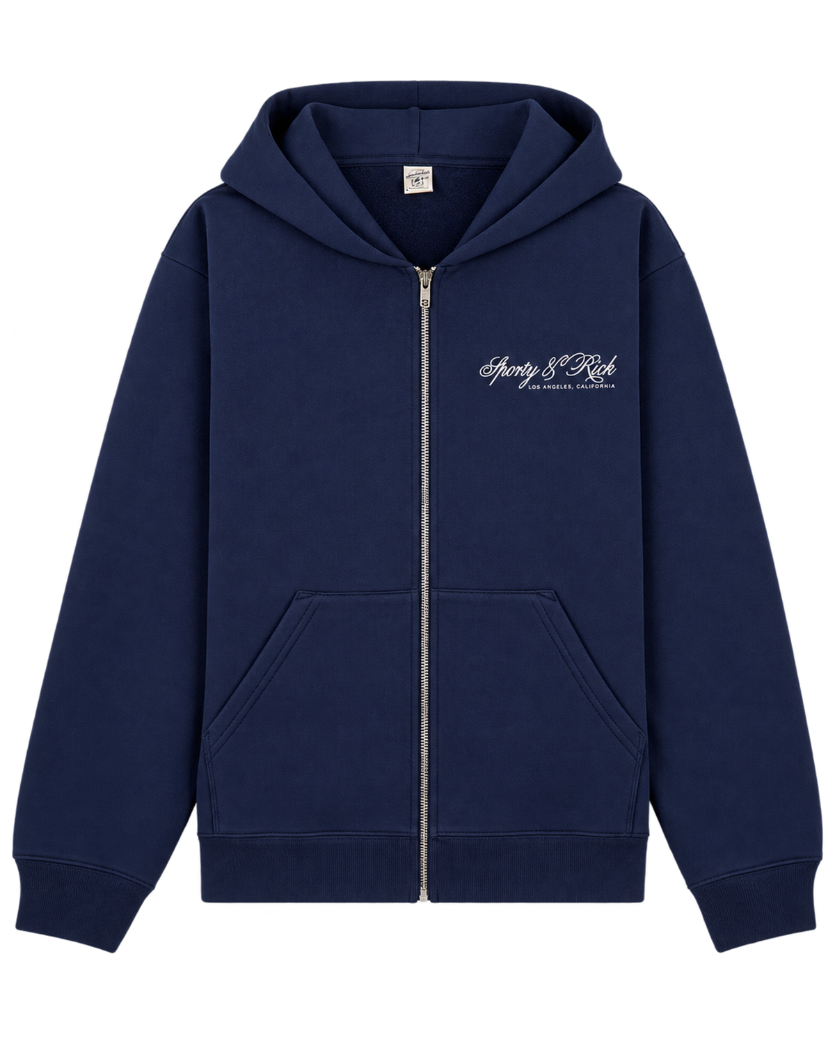 International Zip Hoodie - Navy