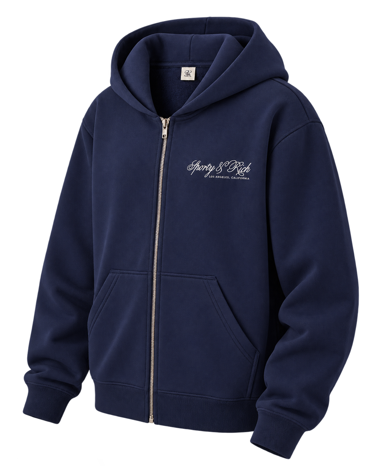 International Zip Hoodie - Navy