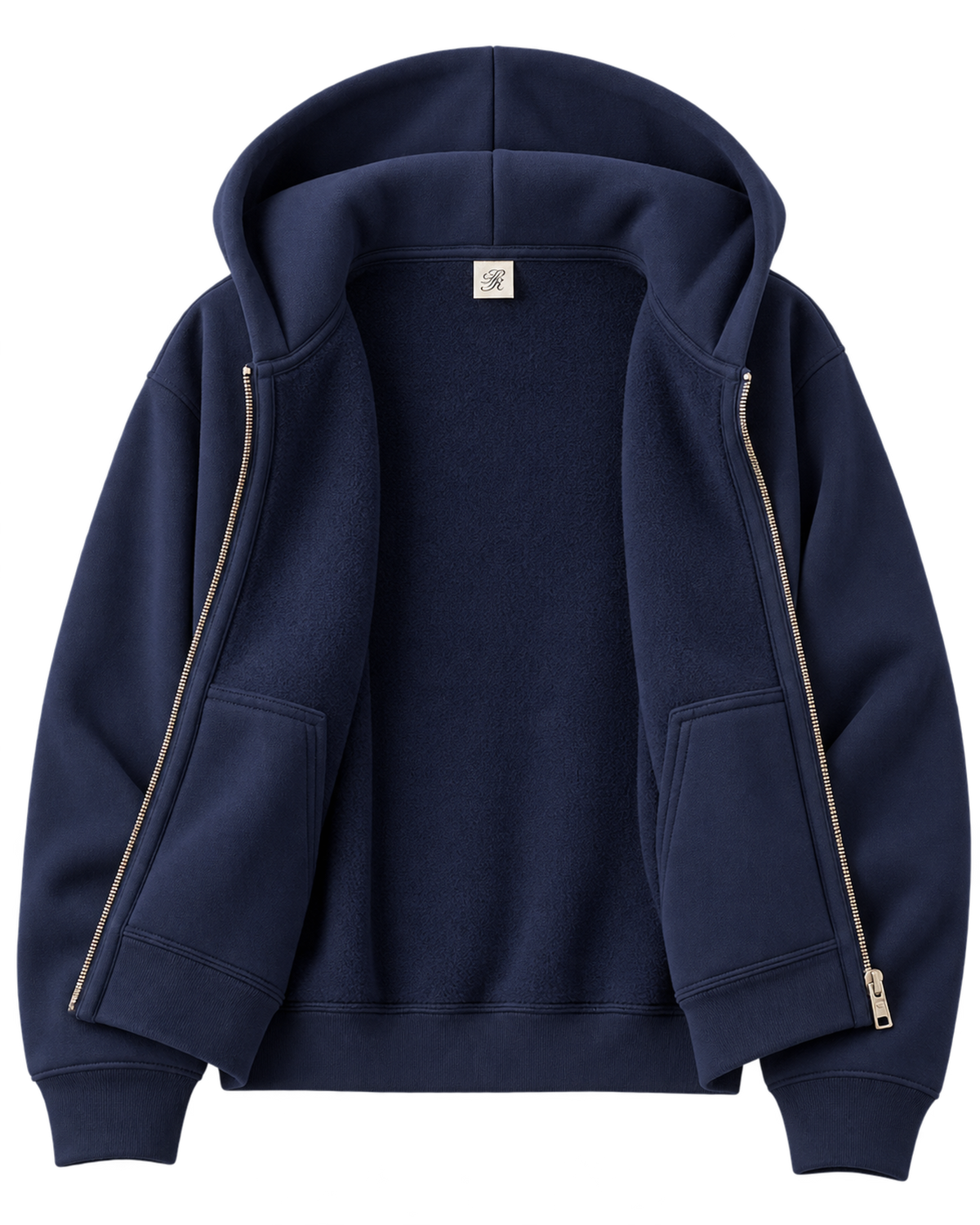 International Zip Hoodie - Navy