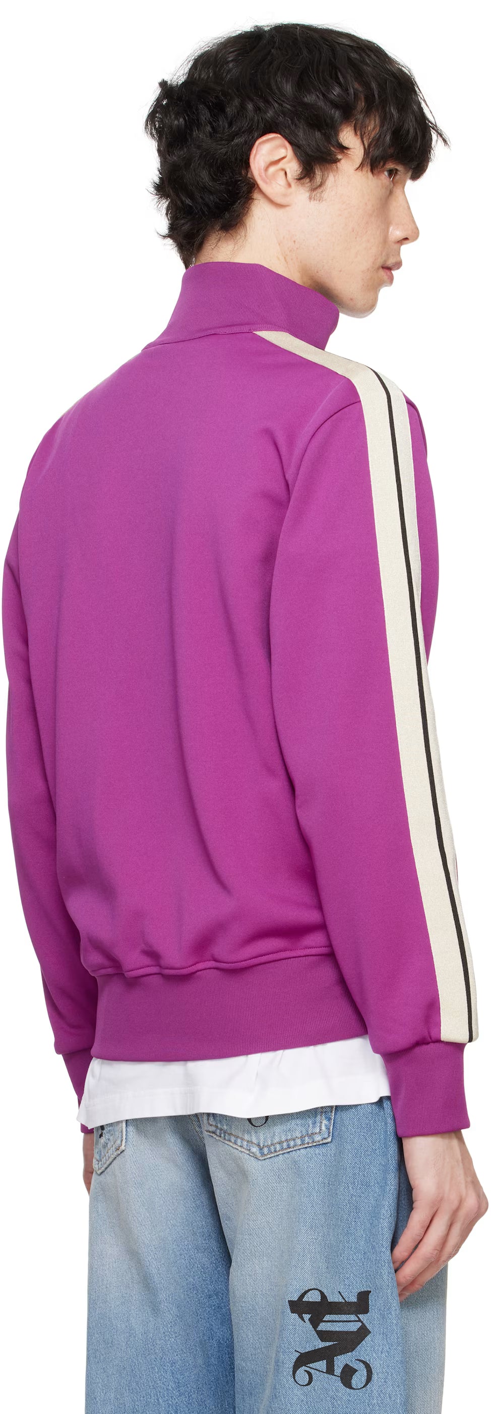 Purple Classic Logo Track Jacket