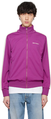 Purple Classic Logo Track Jacket
