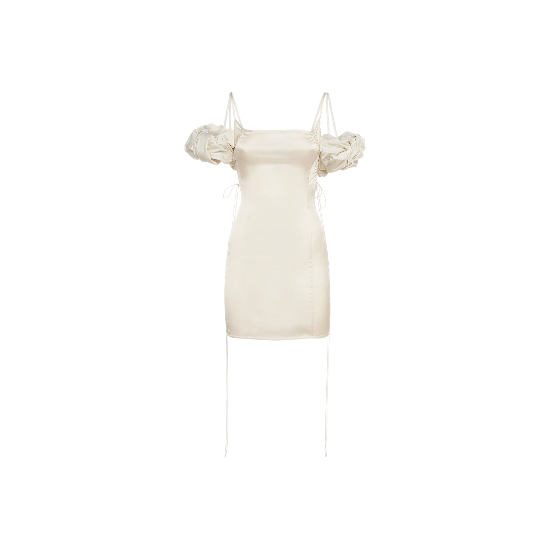 Jacquemus La Mini Robe Chouchou satin mini dress